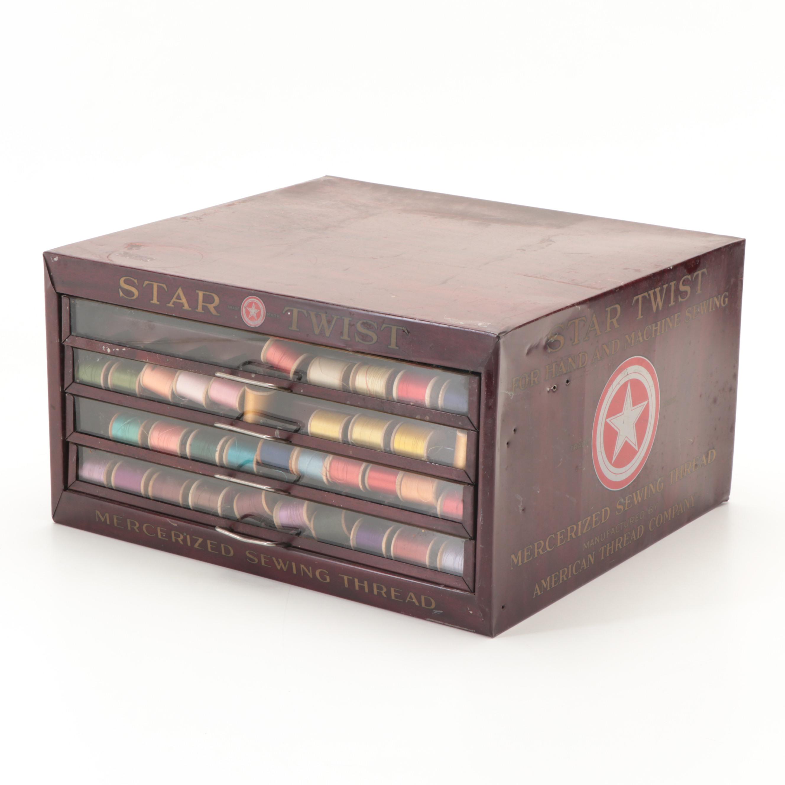 Star Twist Sewing Thread with Spool Collection EBTH