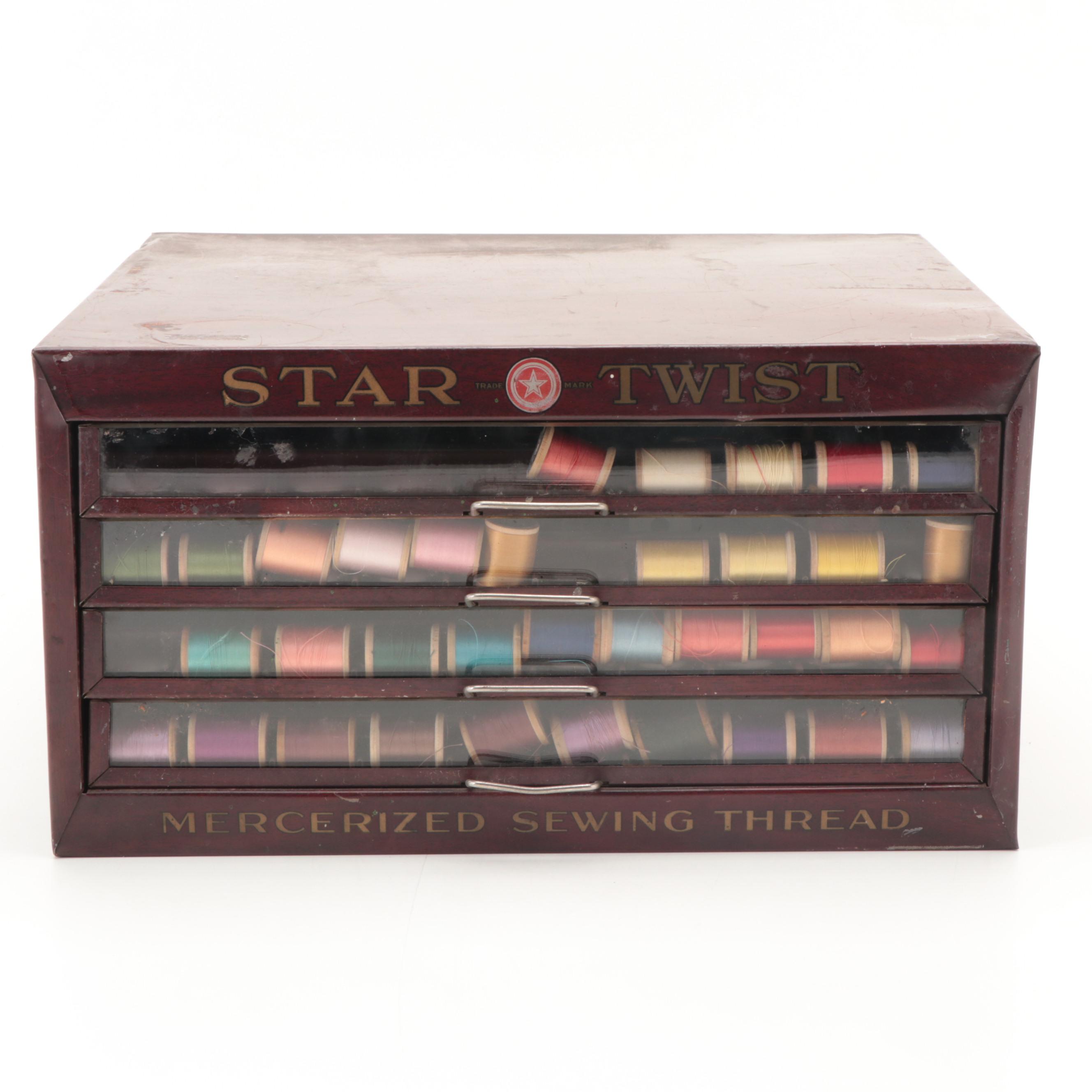 Star Twist Sewing Thread with Spool Collection EBTH