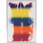 Paul Jenkins Abstract Expressionist Lithograph "Paris Poster," 1973