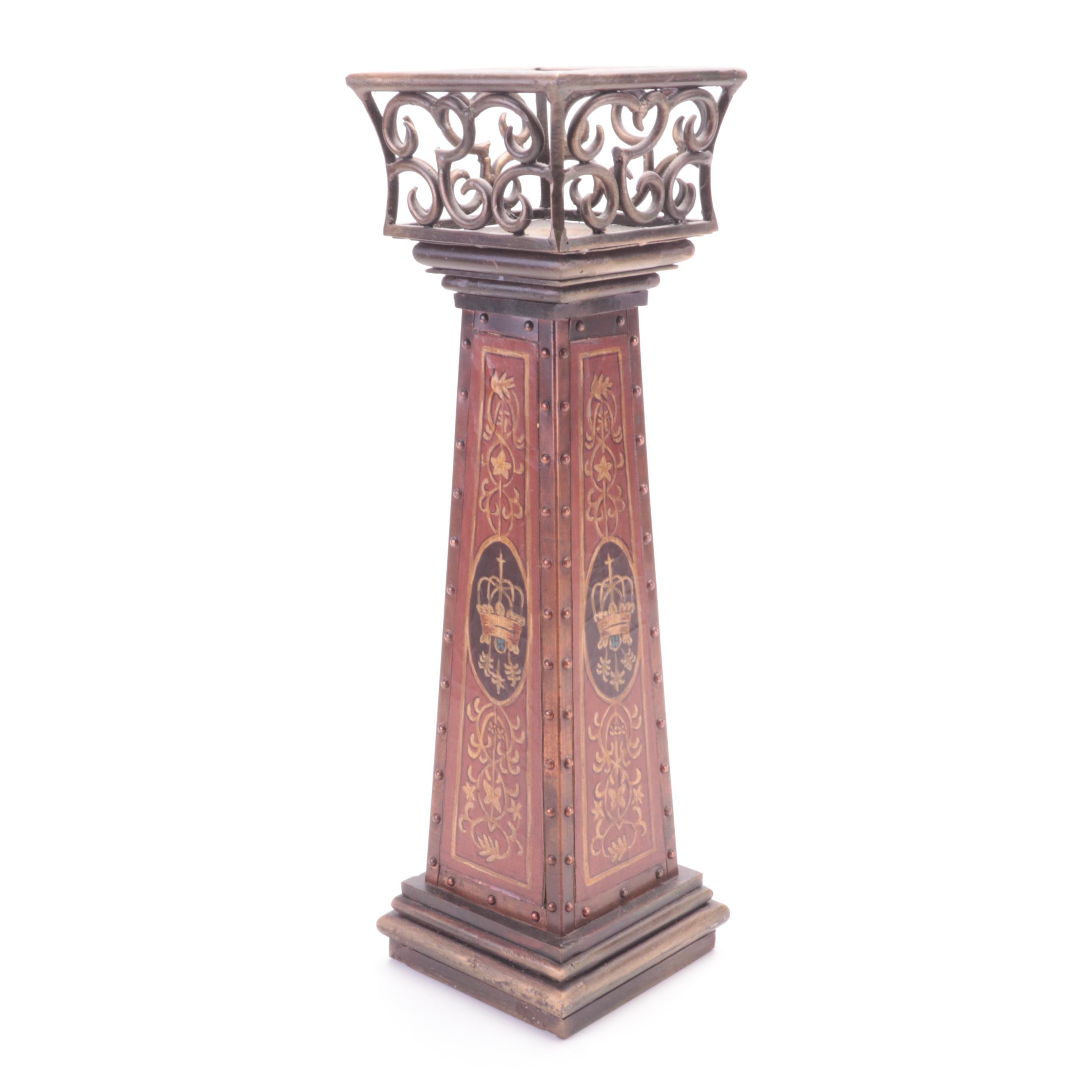 Graduated Floor Candle Holders, Set of Three EBTH