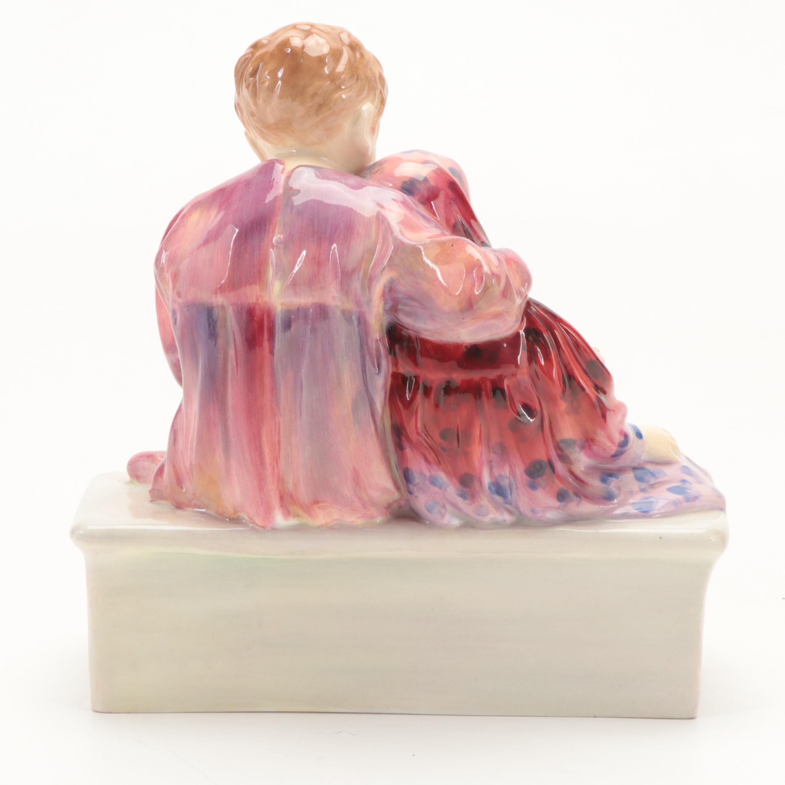 Royal Doulton "Flower Seller's Children" Bone China Figurine EBTH