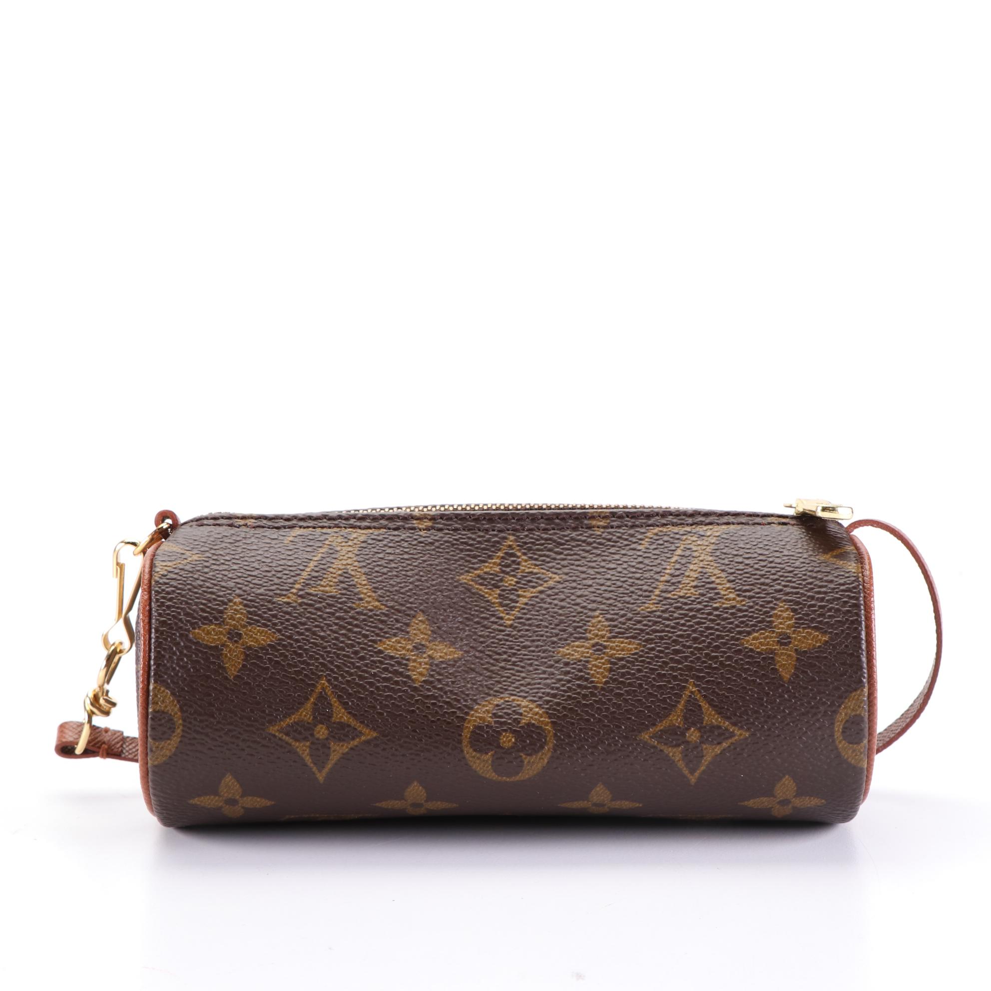 Louis Vuitton Papillon Zip Pochette in Monogram Canvas and Leather EBTH
