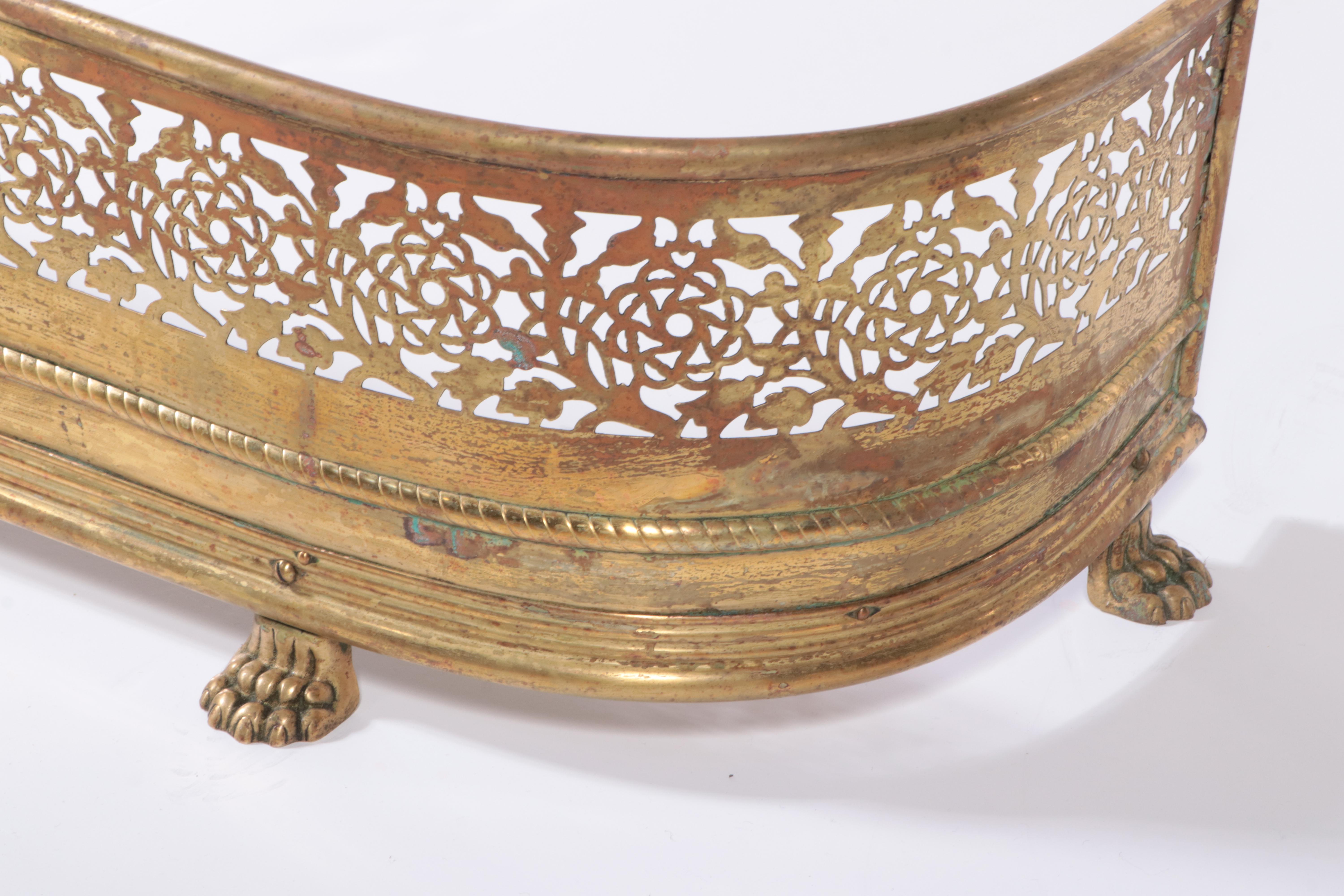 Brass Fireplace Hearth Fenders EBTH