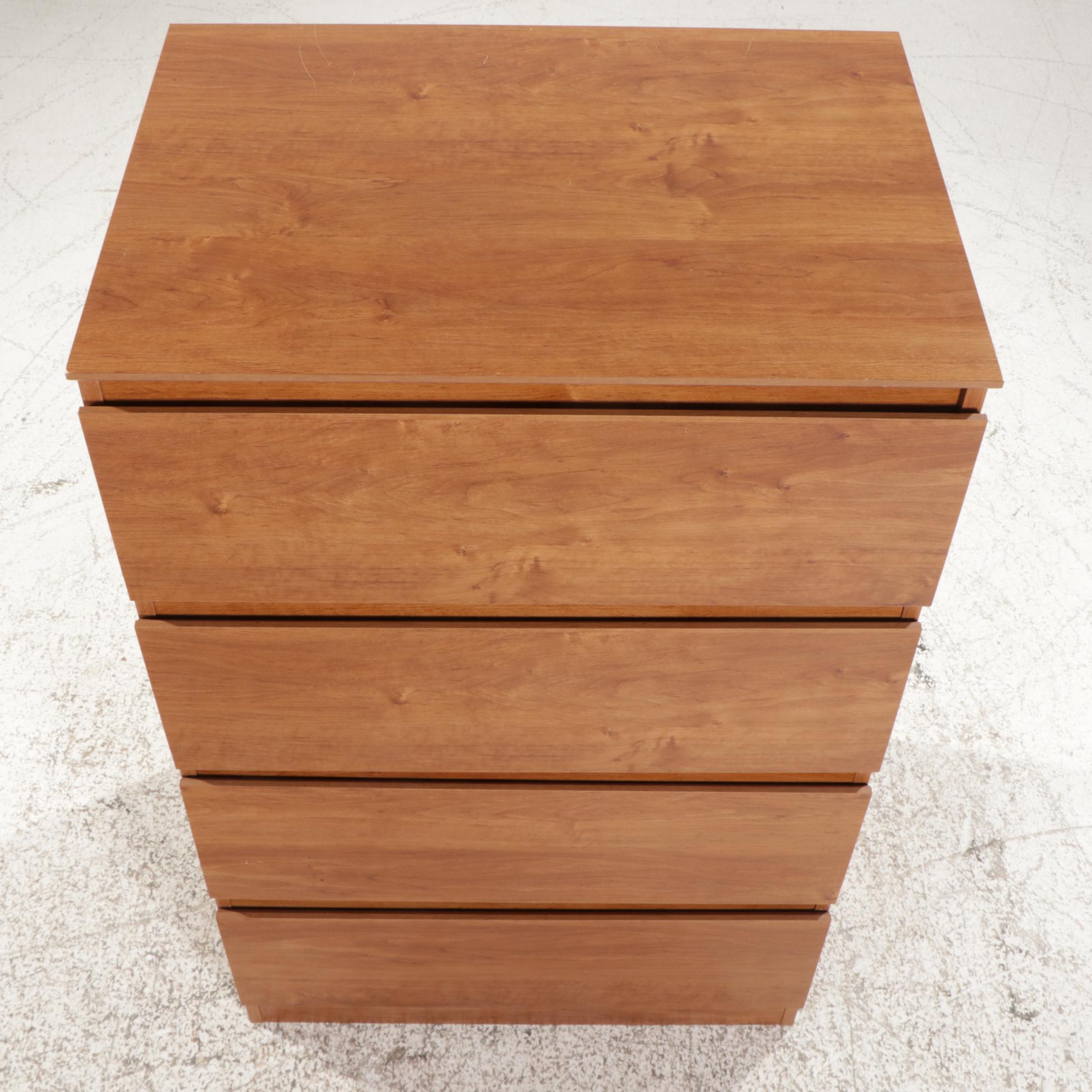 Sauder Contemporary Wood Laminate FourDrawer Chest EBTH