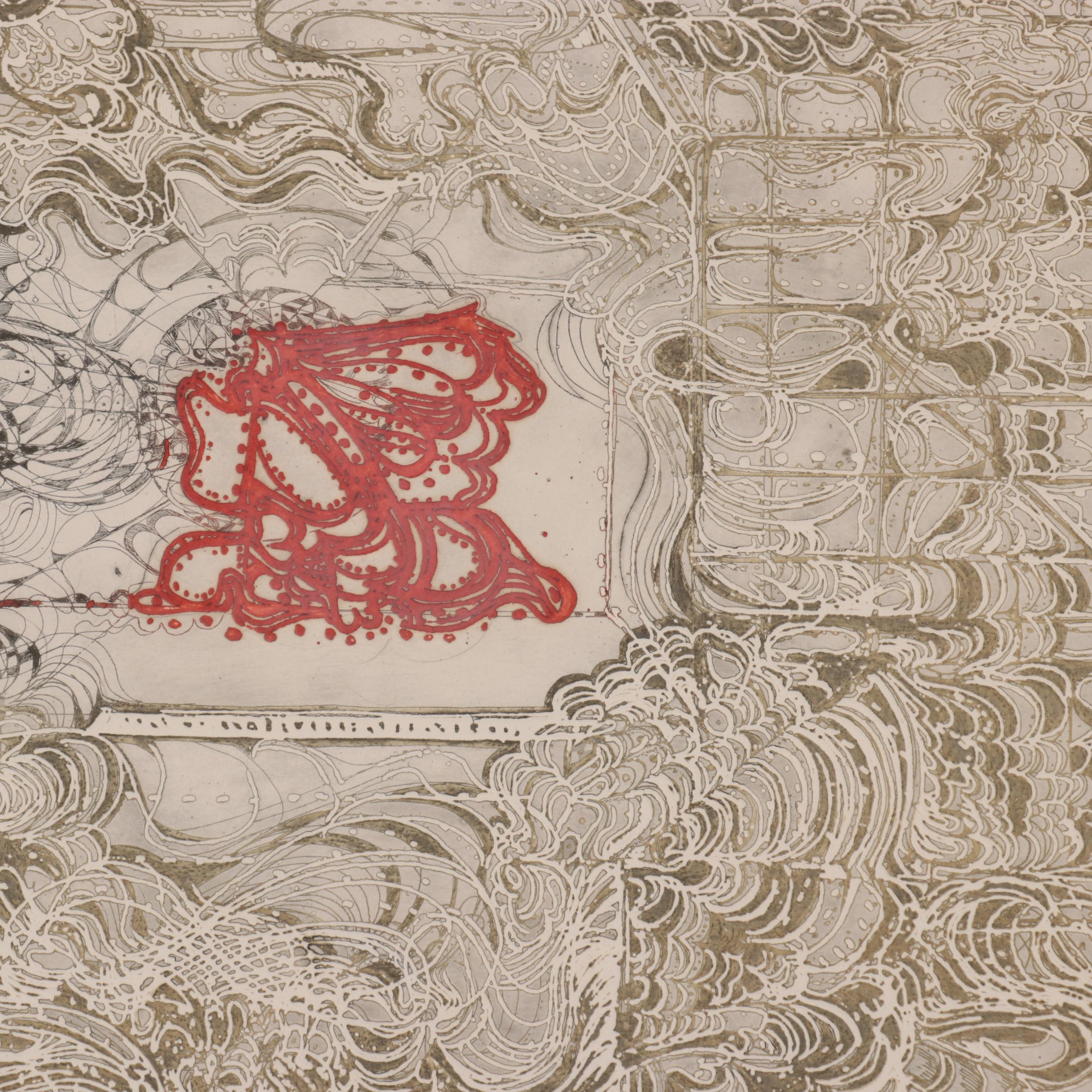 Krystyna Smiechowska Embossed Etching EBTH