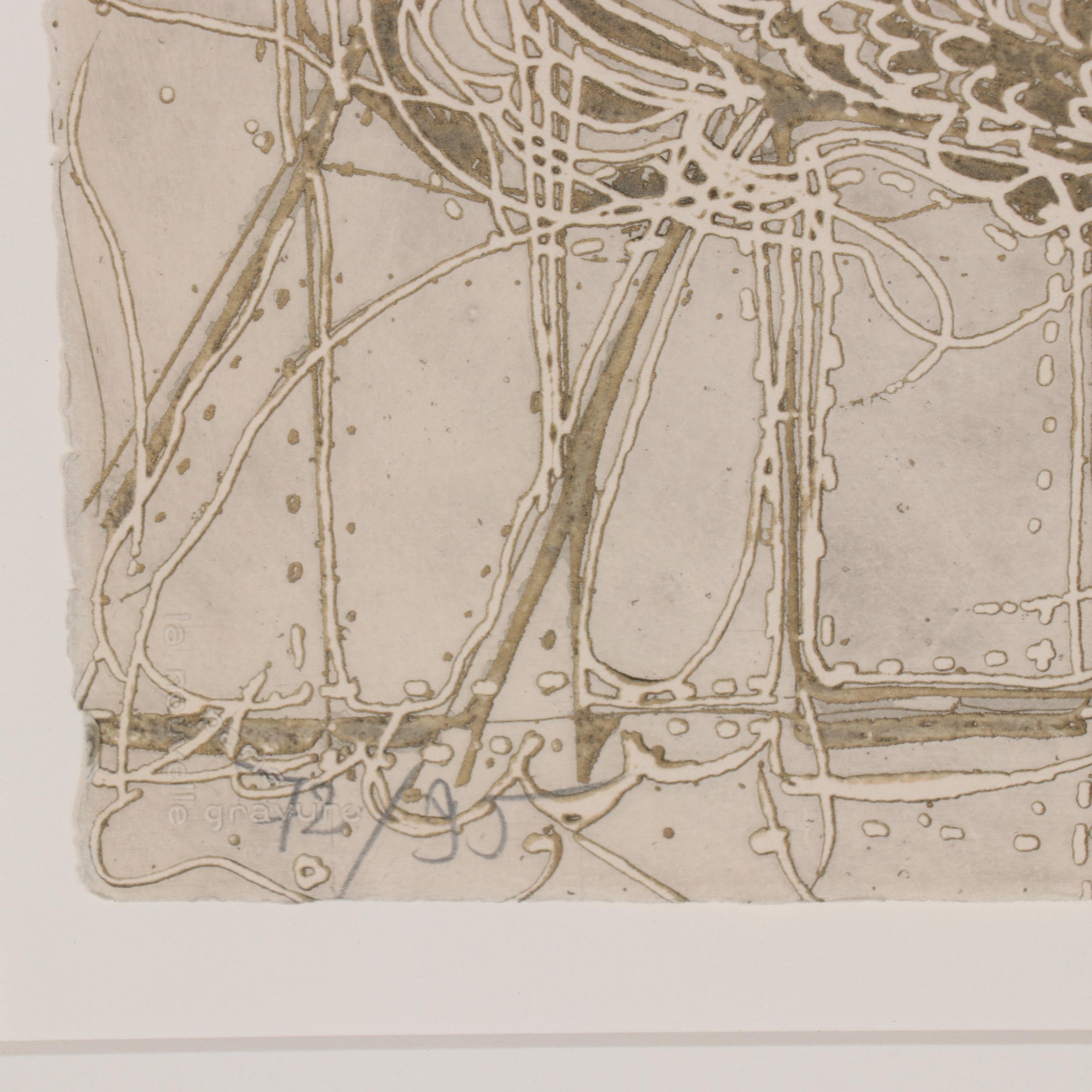 Krystyna Smiechowska Embossed Etching EBTH