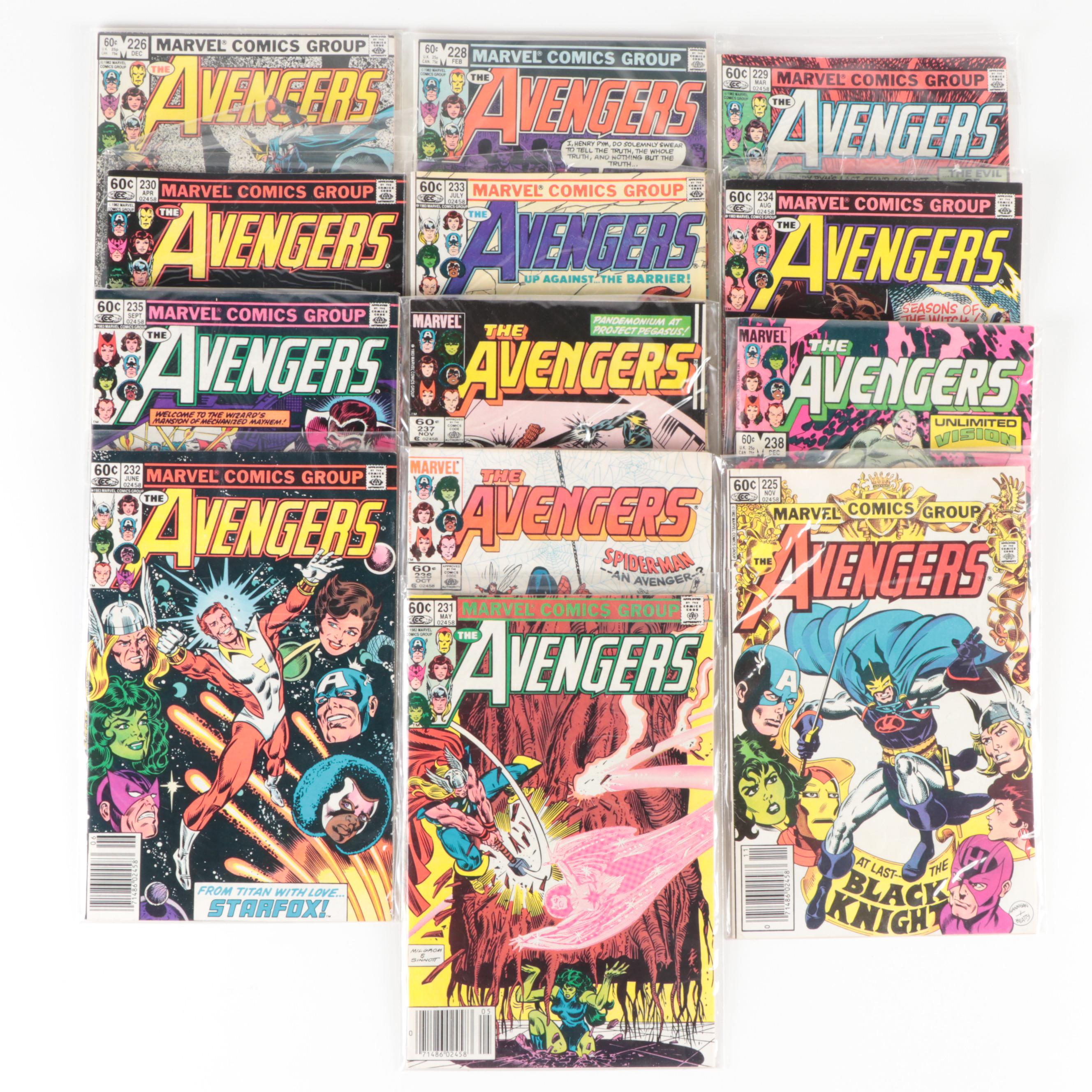 Marvel Comics "The Avengers" Bronze Age Comic Books EBTH