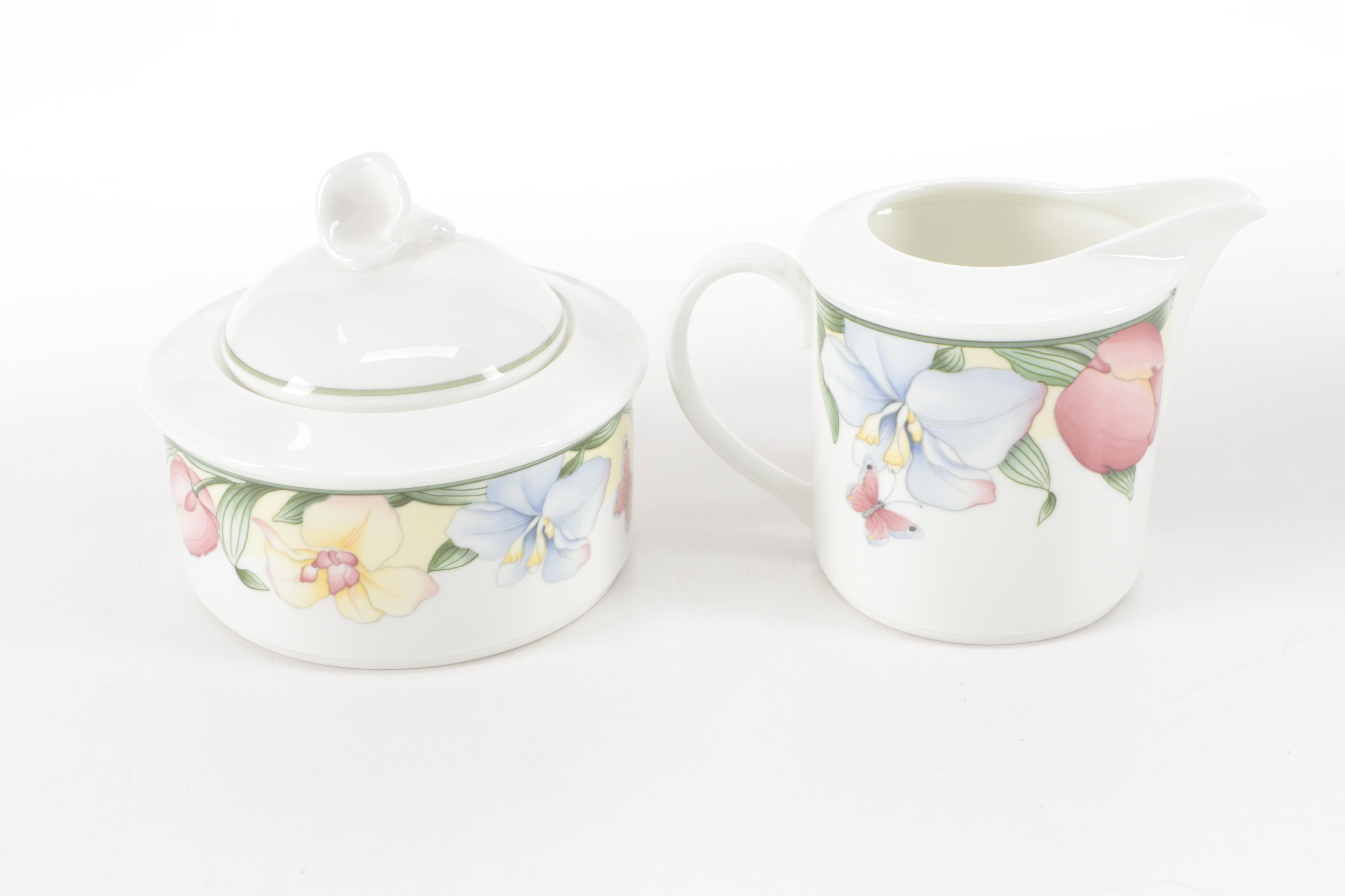 Villeroy & Boch "Canari" Bone China Dinnerware Collection, Late 20th ...