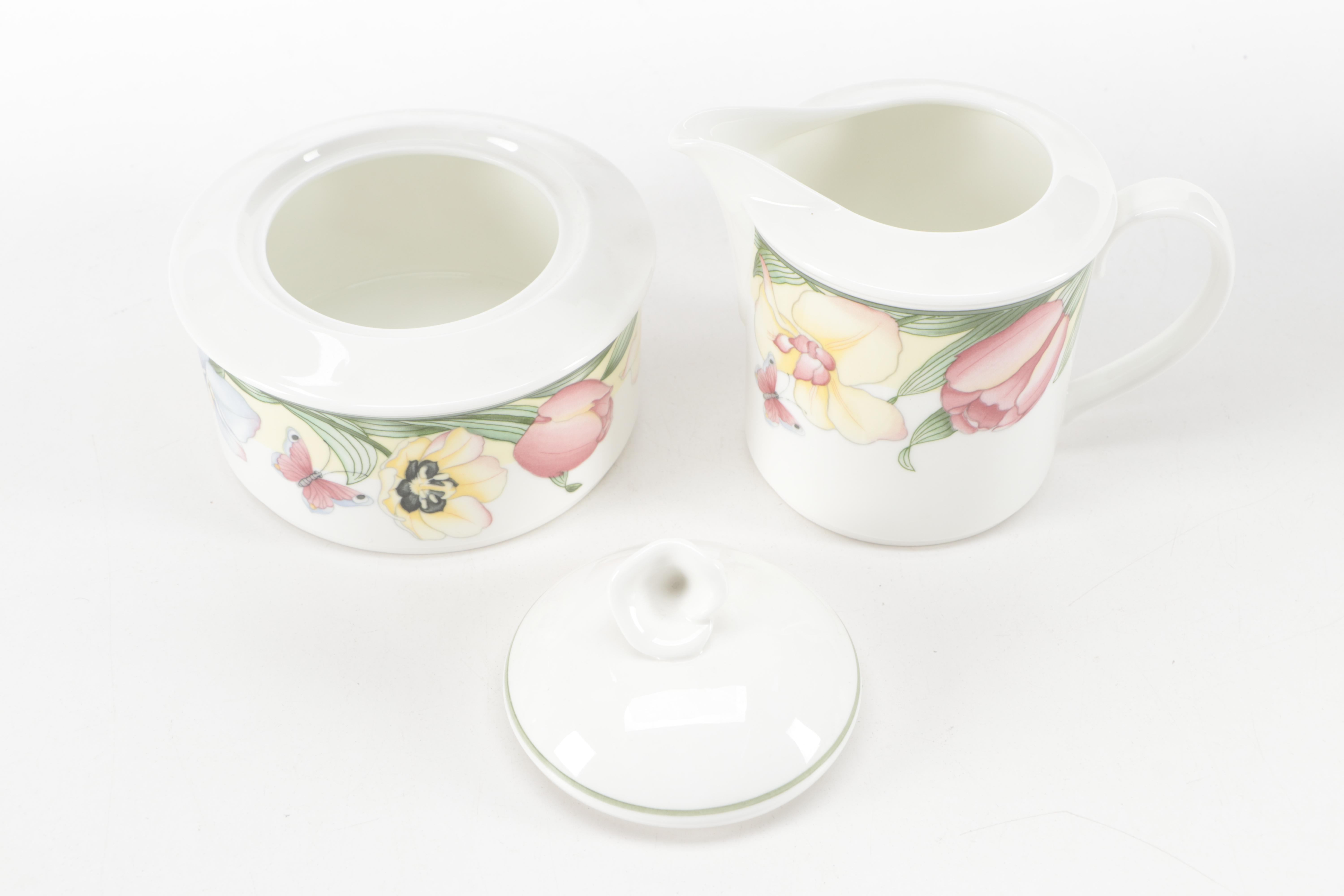 Villeroy & Boch "Canari" Bone China Dinnerware Collection, Late 20th ...