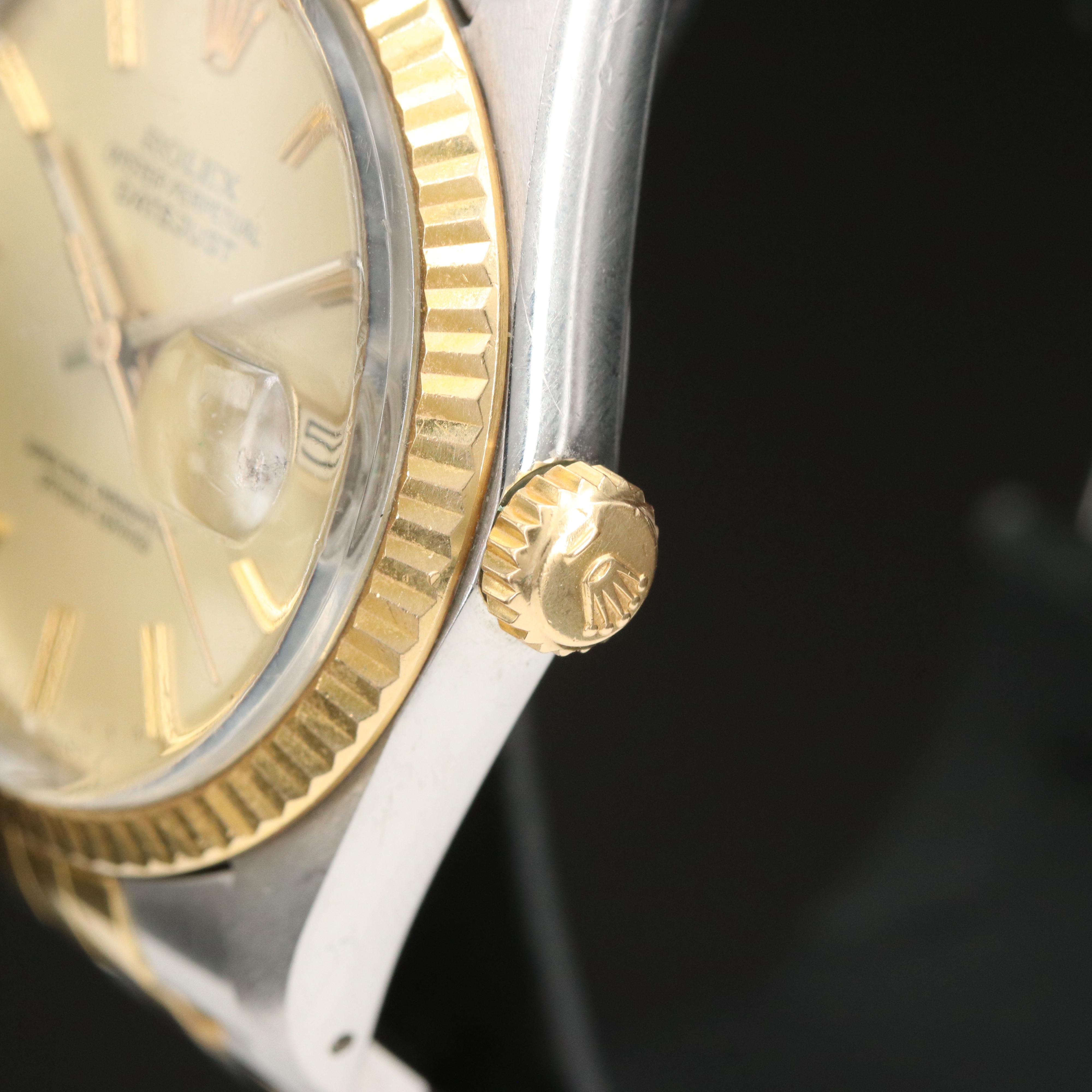 1986 Rolex Oyster Perpetual Datejust Wristwatch EBTH