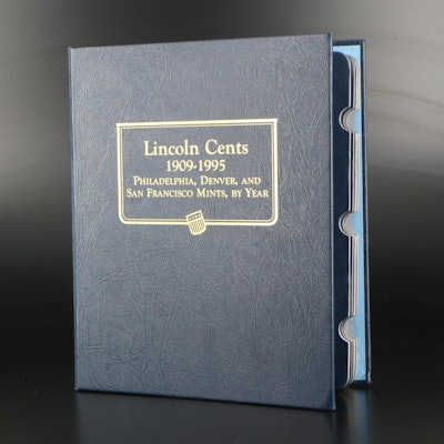 Lincoln Cent Collection Complete from 1935-1995 in a Whitman Coin Album