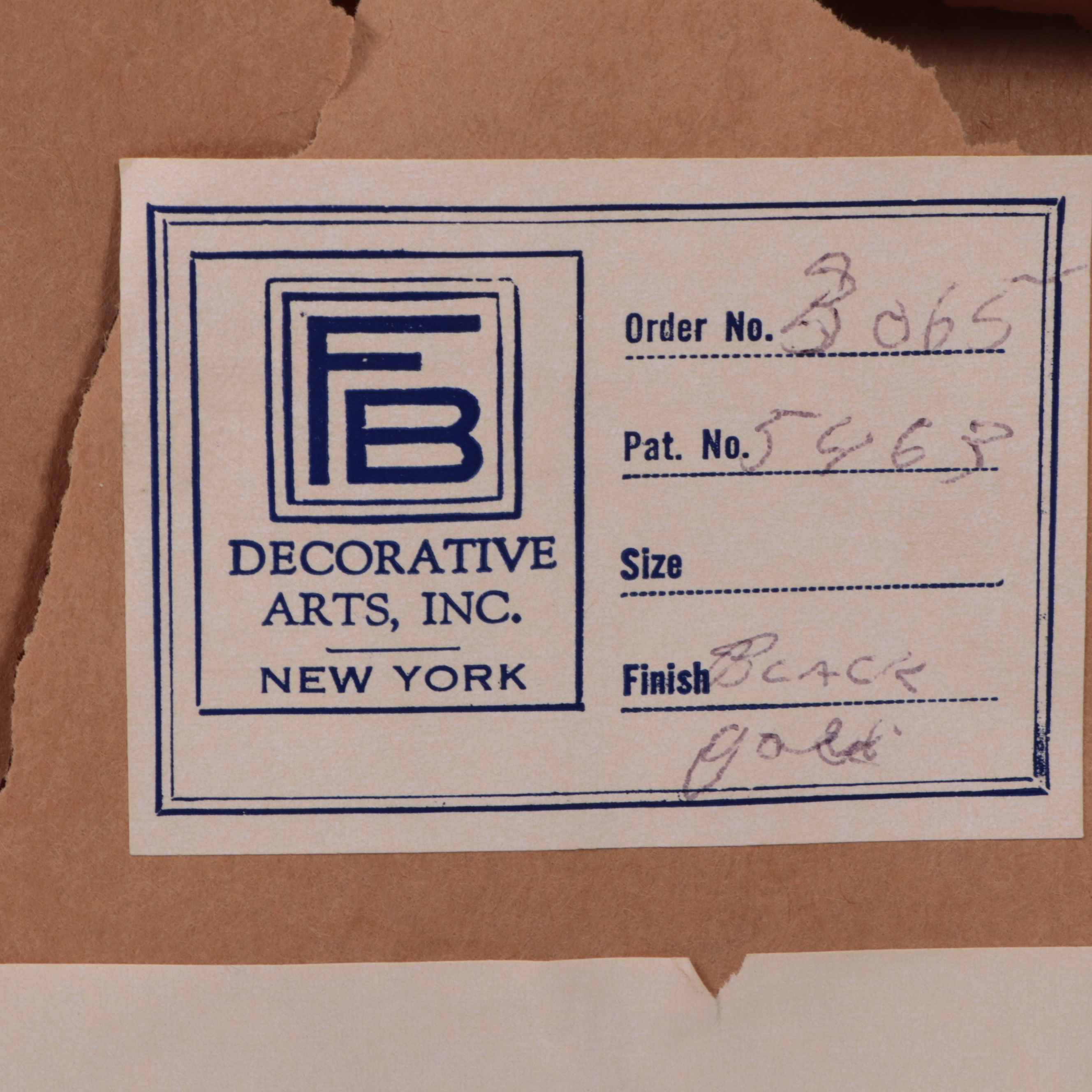 FB Decorative Arts Inc. "Williamsburg Restoration" Chinoiserie