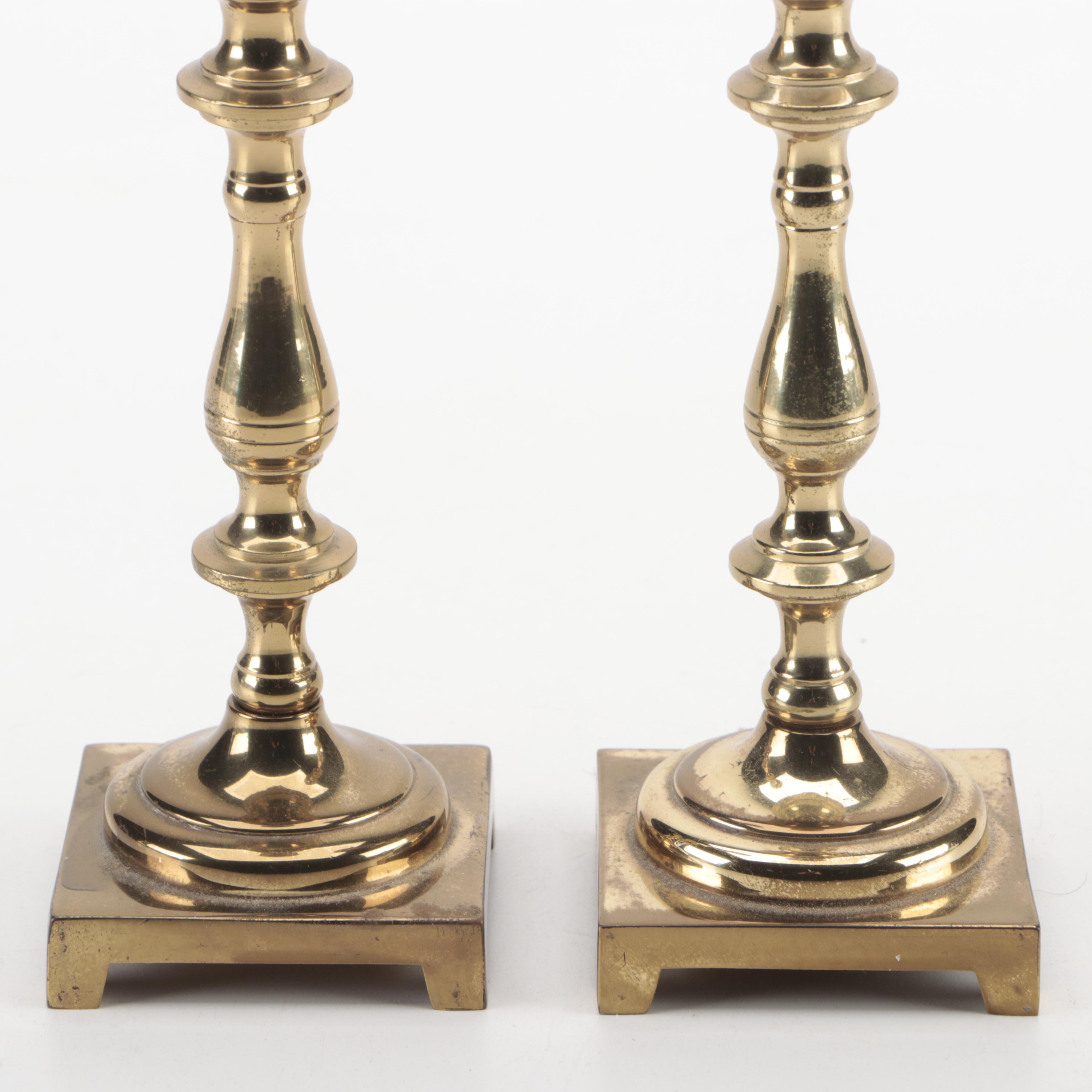 Brass Baluster Candlestick Collection EBTH