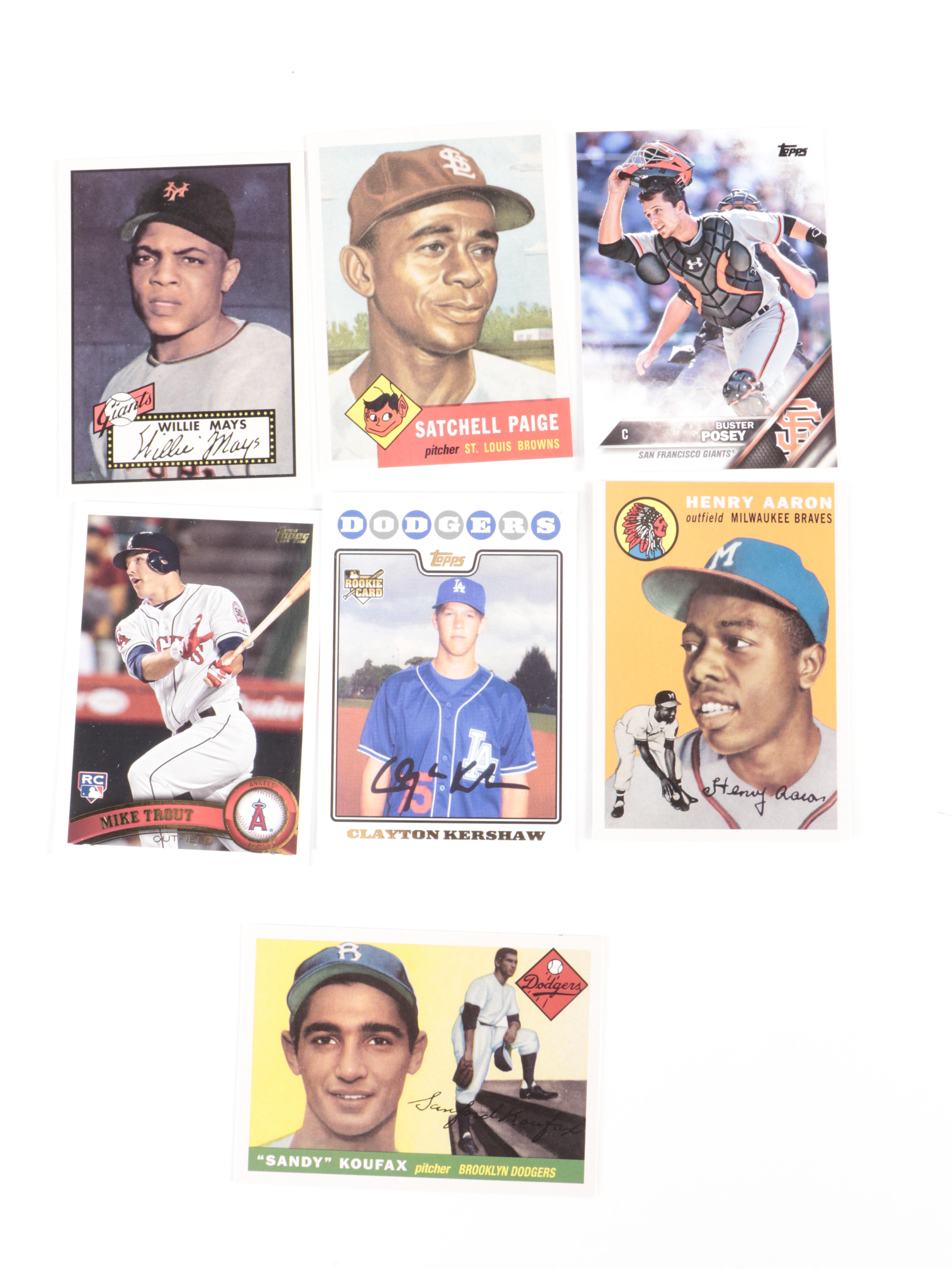 1992 Megacards Sporting News and 2016 Topps Berger's Best Baseball Card