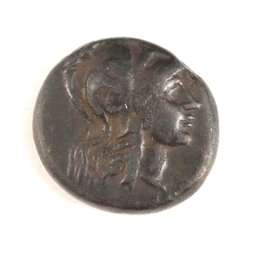 Ancient Mysia, Pergamon AE3 Coin, ca. 200 BC