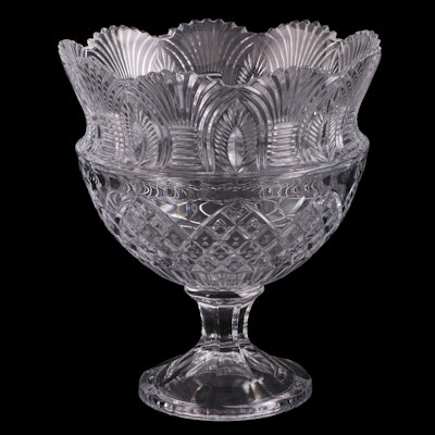 Shannon Crystal by Godinger "Shell" Footed Bowl