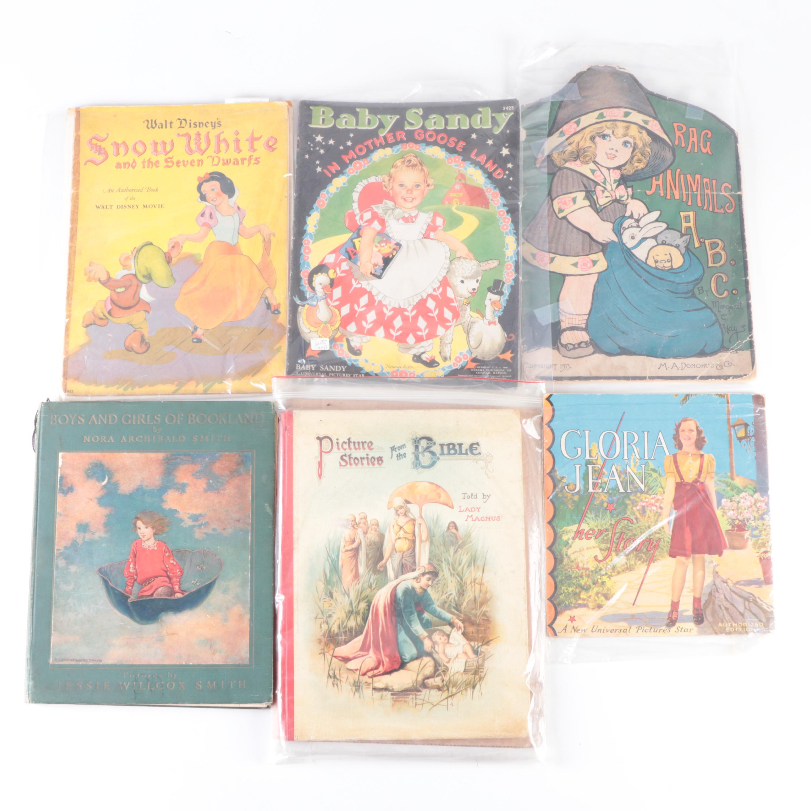 Mother Goose, Peter Rabbit and More Children's Books, Early to Mid 20th