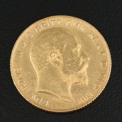 1907 Great Britain Gold Half Sovereign