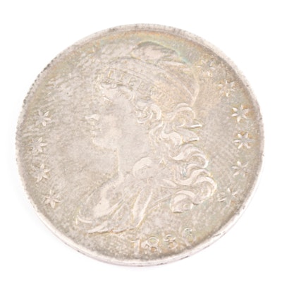 1836 Capped Bust Silver Half Dollar