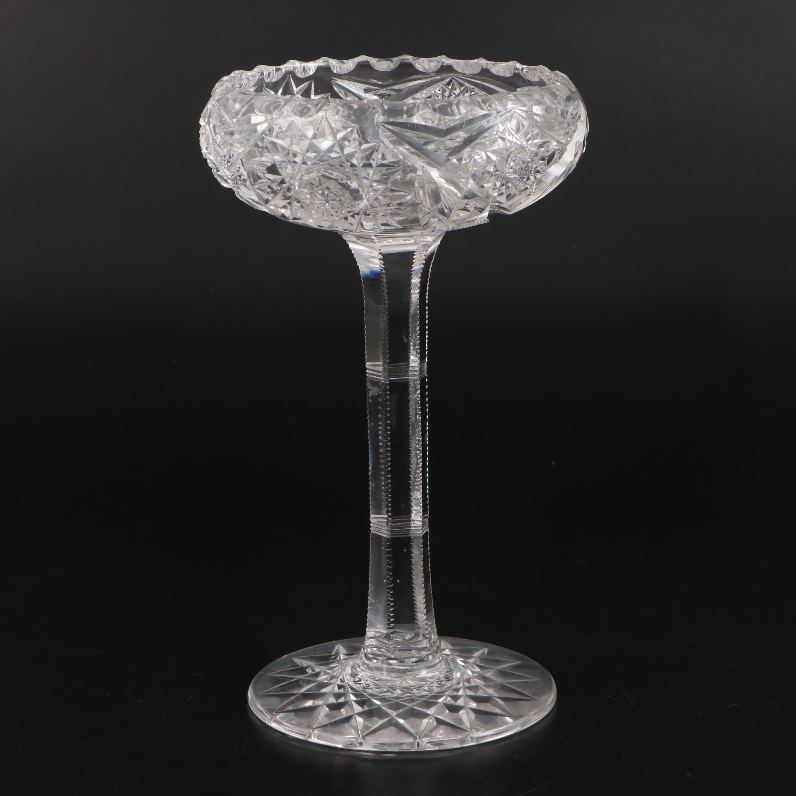 Waterford Crystal Candy Dish with American Brilliant Cut Glass