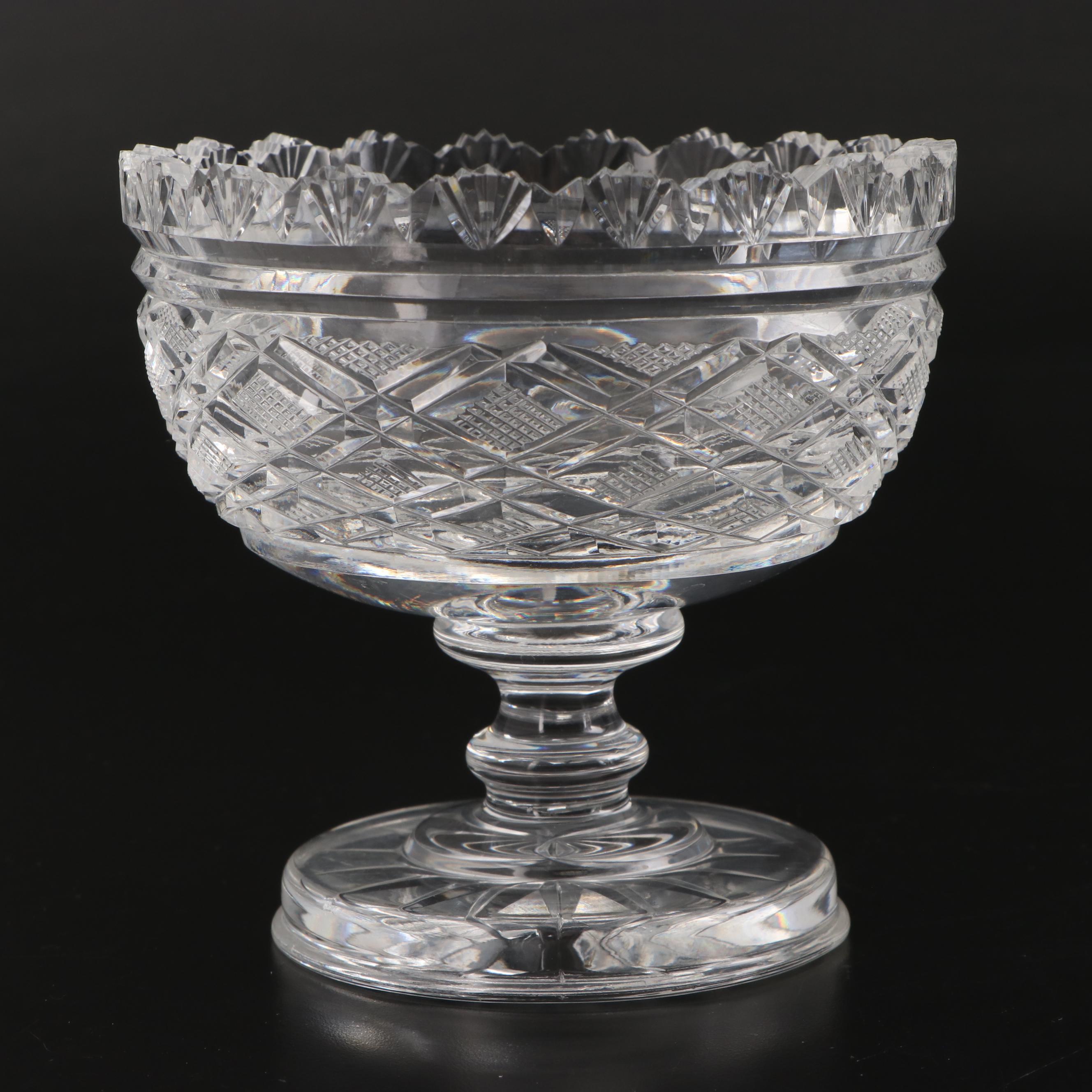 Waterford Crystal Candy Dish with American Brilliant Cut Glass