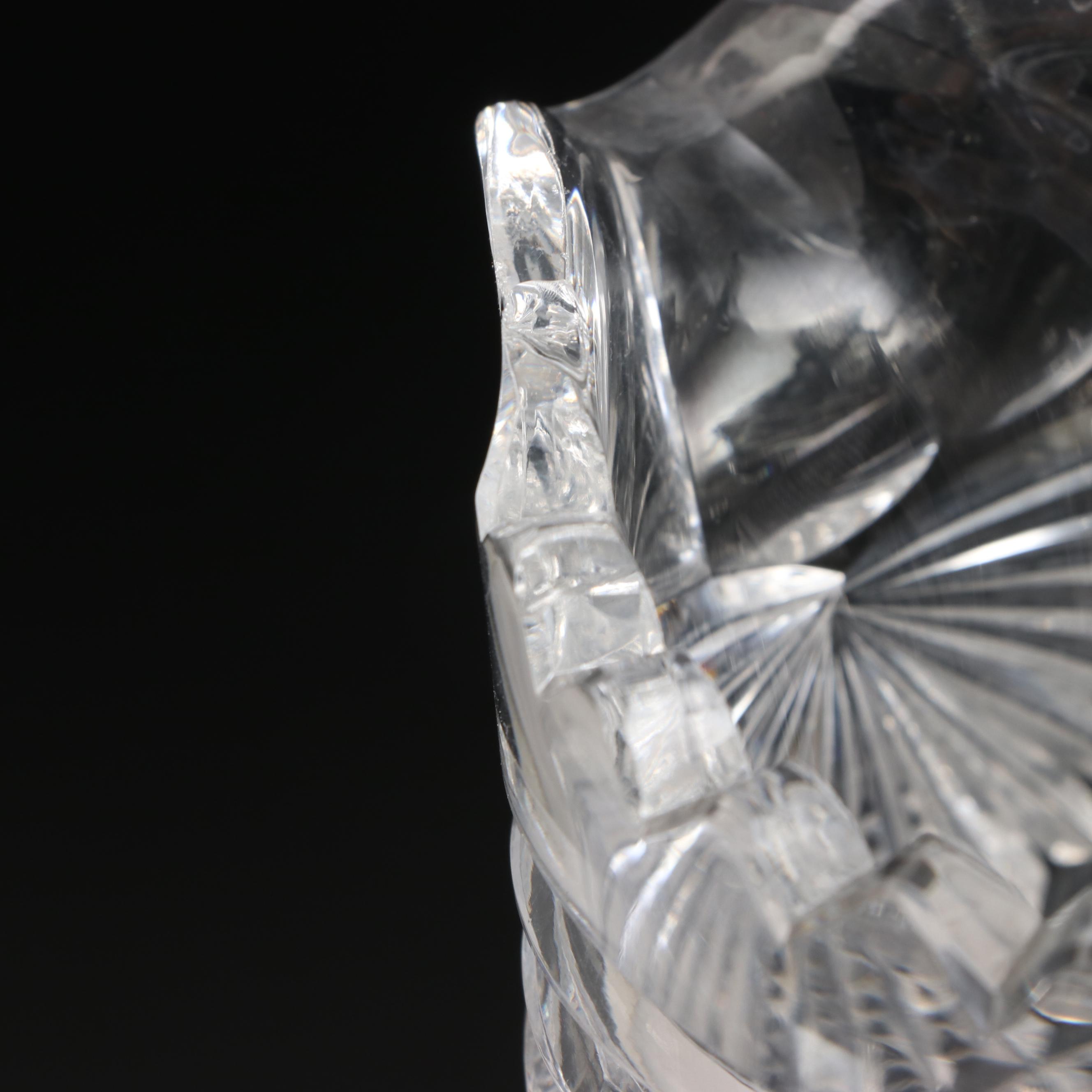 Waterford Crystal Candy Dish with American Brilliant Cut Glass