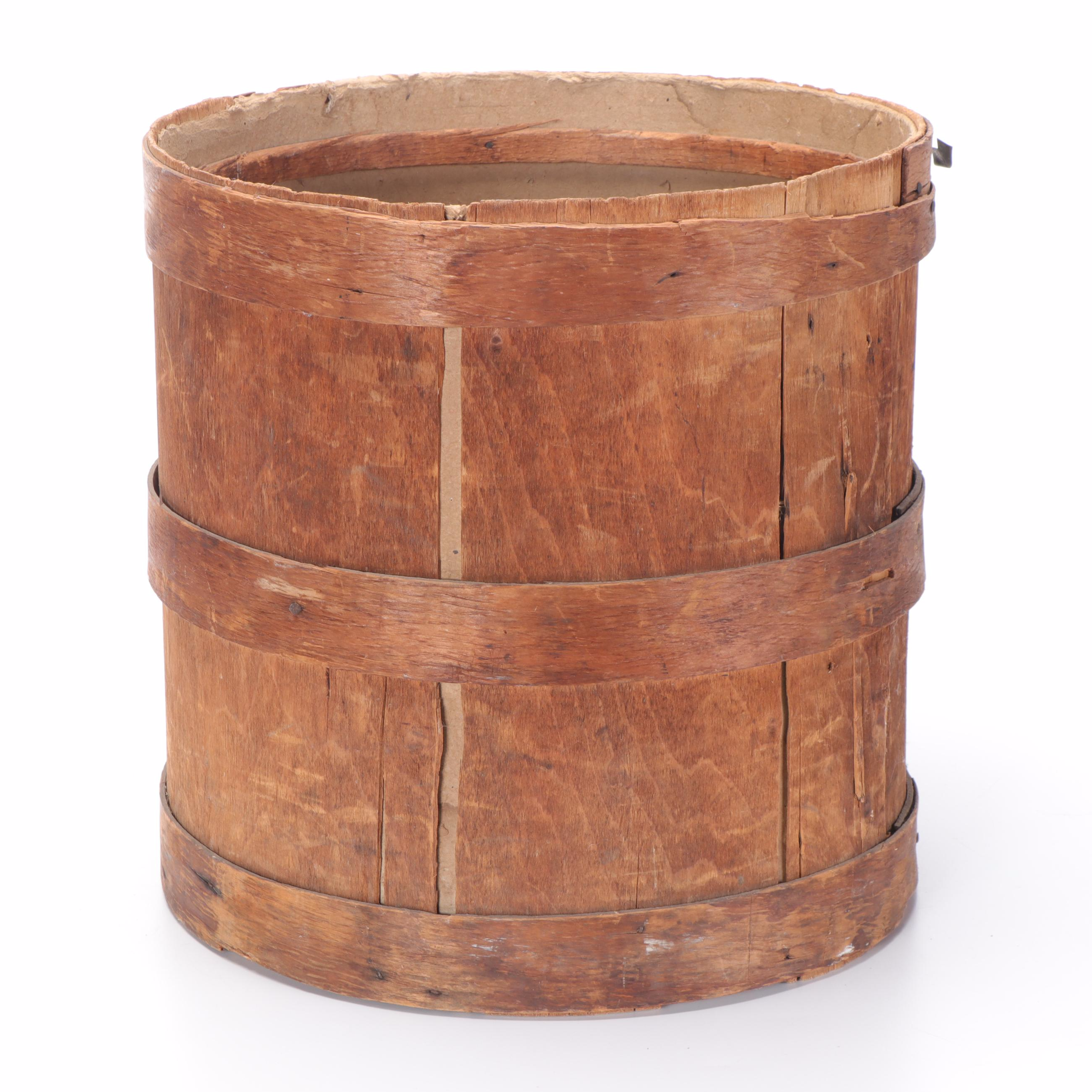 Rose Villa Emperor Grapes Bucket with Other Wooden Buckets EBTH