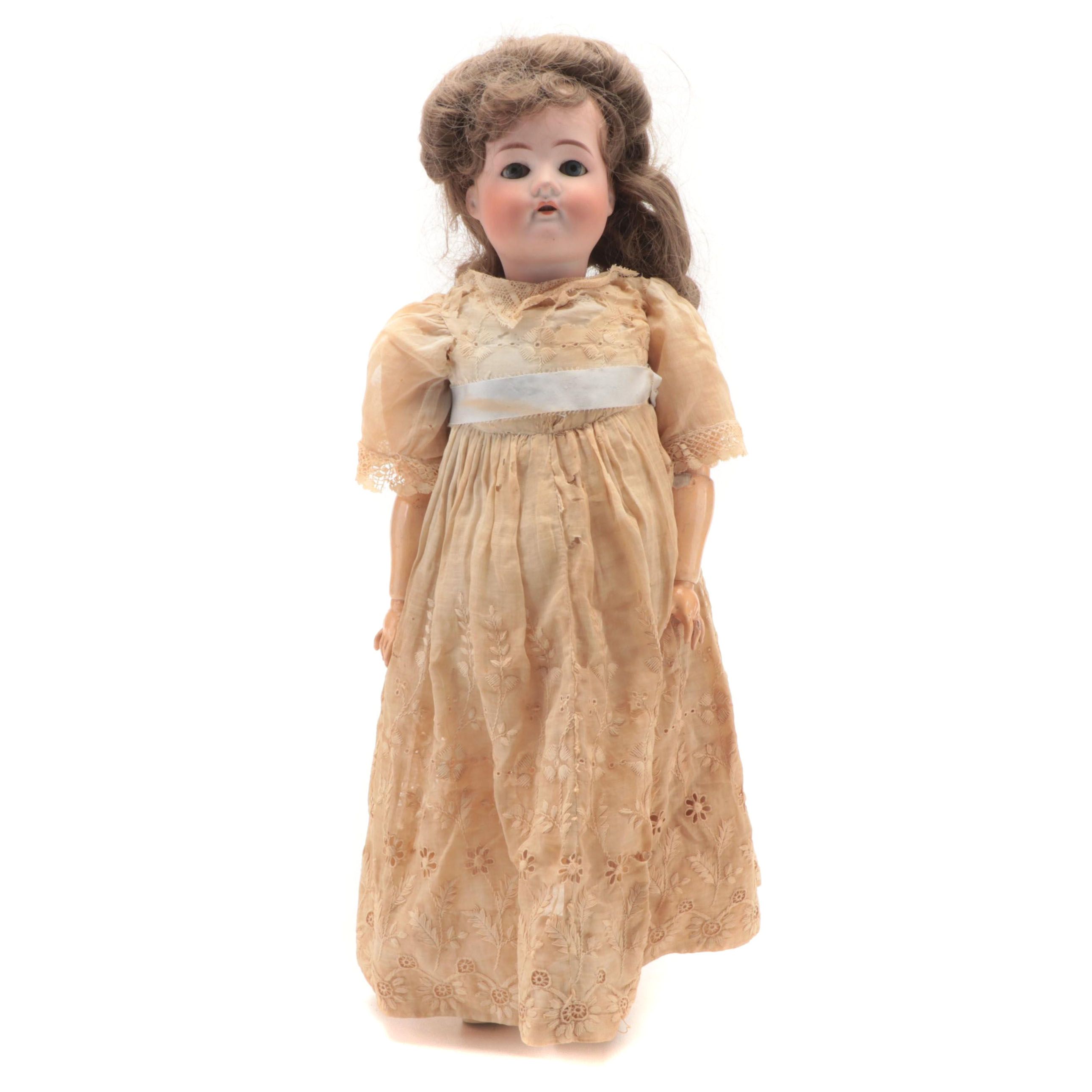 Cuno & Otto Dressel Bisque Head and Composite Jointed Body Girl Doll | EBTH