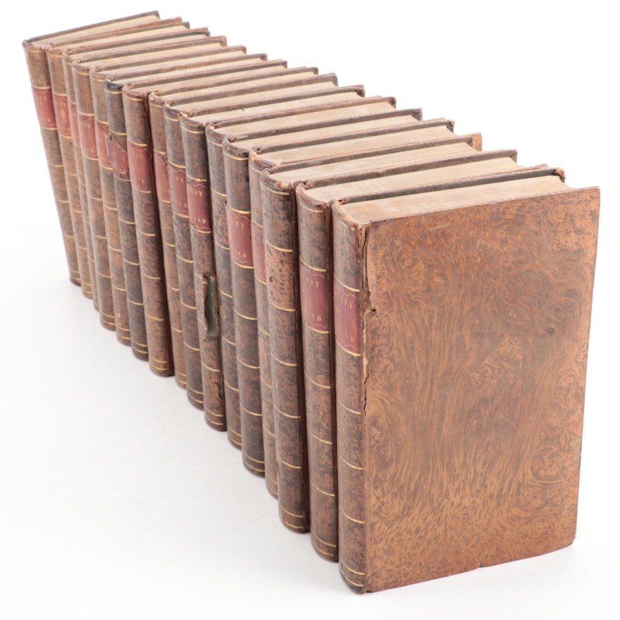 "The Parliamentary or Constitutional History of England" Partial Set, 1761–1762