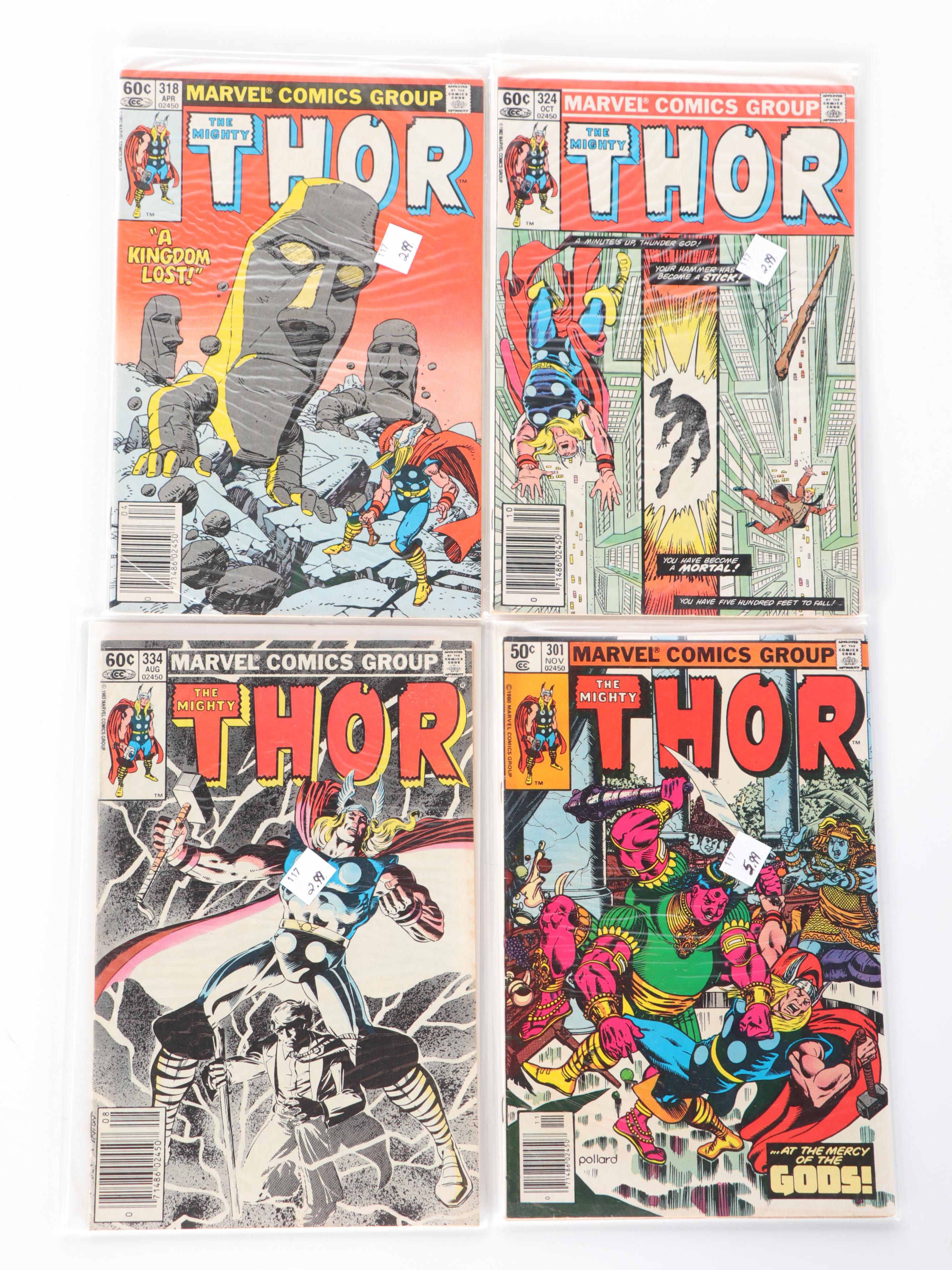 Silver, Bronze, Modern Age Marvel, DC Thor, Superman And More Comic ...