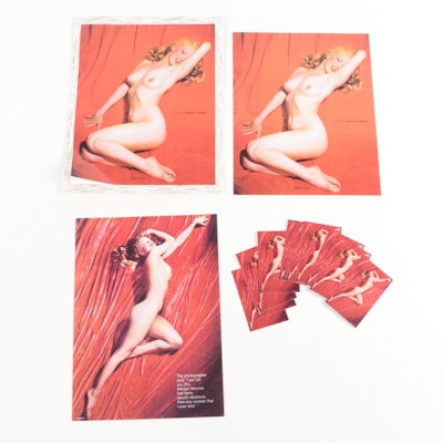 Marilyn Monroe Calendar, Prints and Business Cards Featuring "Golden Dreams"