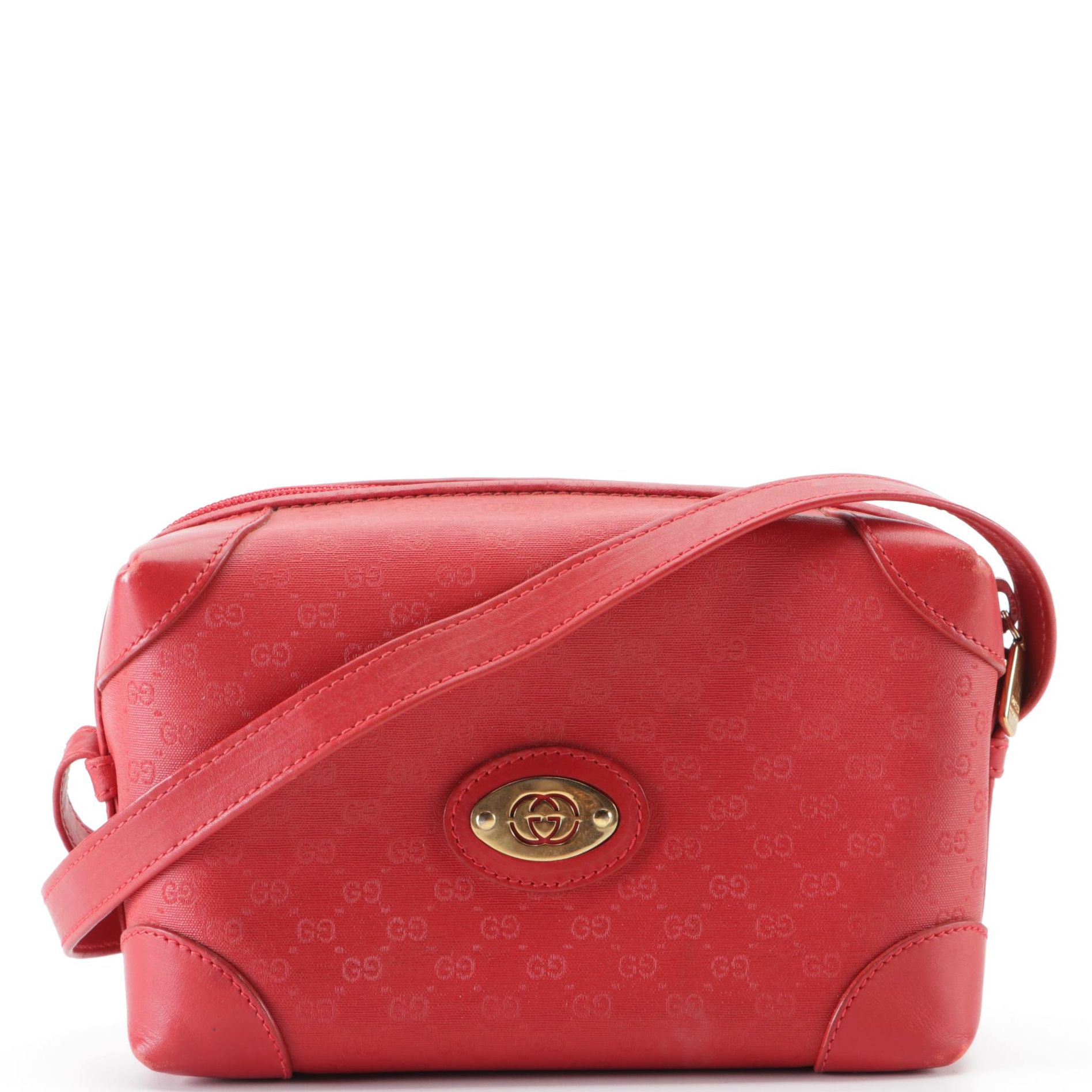 Gucci Mini Bree Crossbody Bag in Microguccissima PVC and Leather EBTH