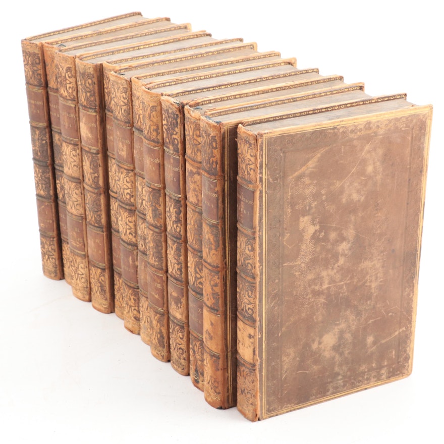 New Edition "The Works of William Robertson" Twelve-Volume Set, 1817