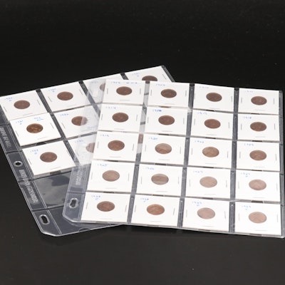 Thirty-One Cleaned High-Grade Lincoln Cents