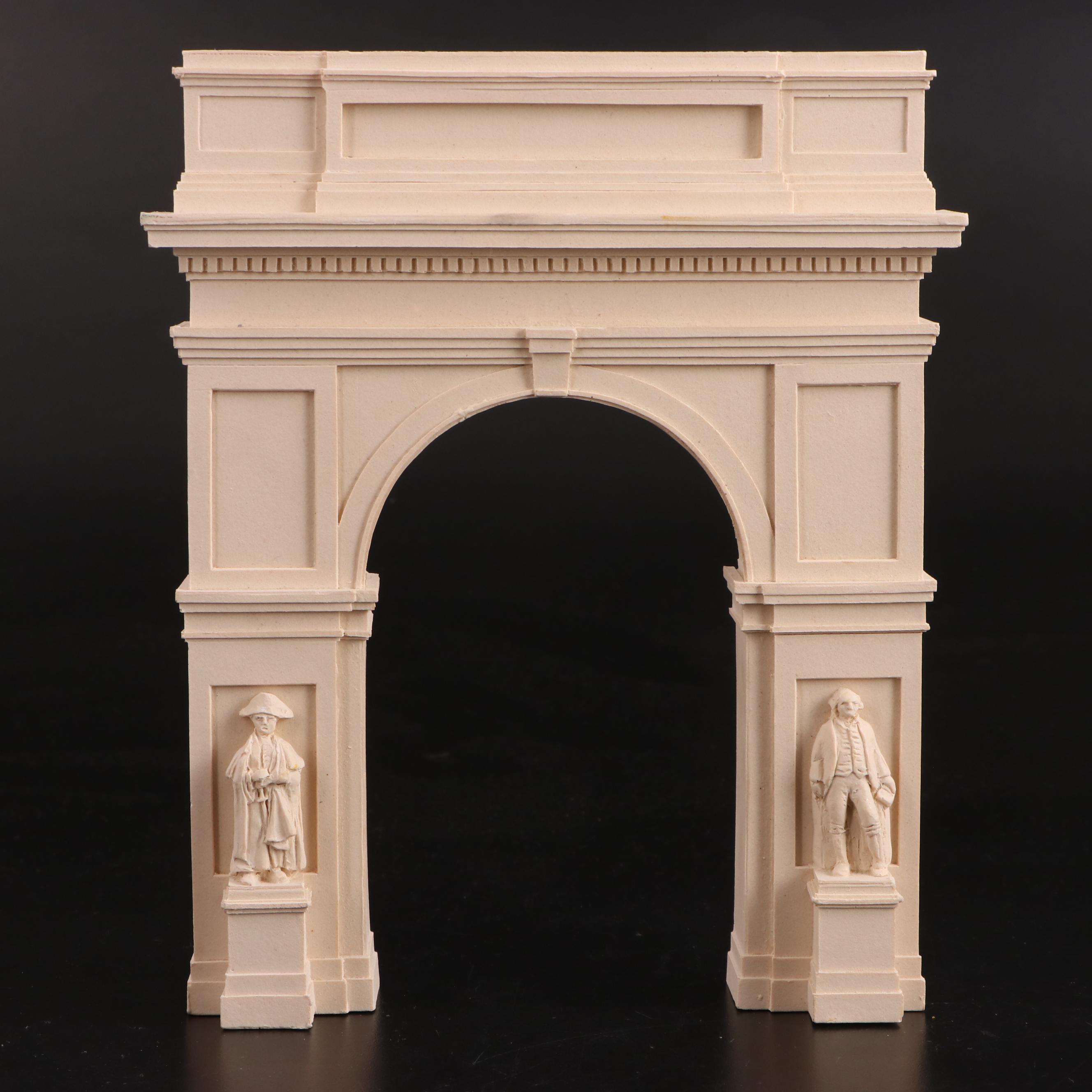 Cast Composite Washington Square Arch Model | EBTH