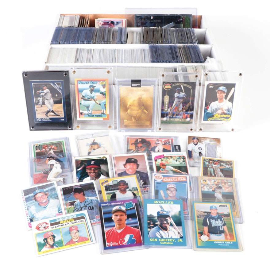 Topps, Other Baseball Cards With Signatures, Game Used, More, 1980s–2020s