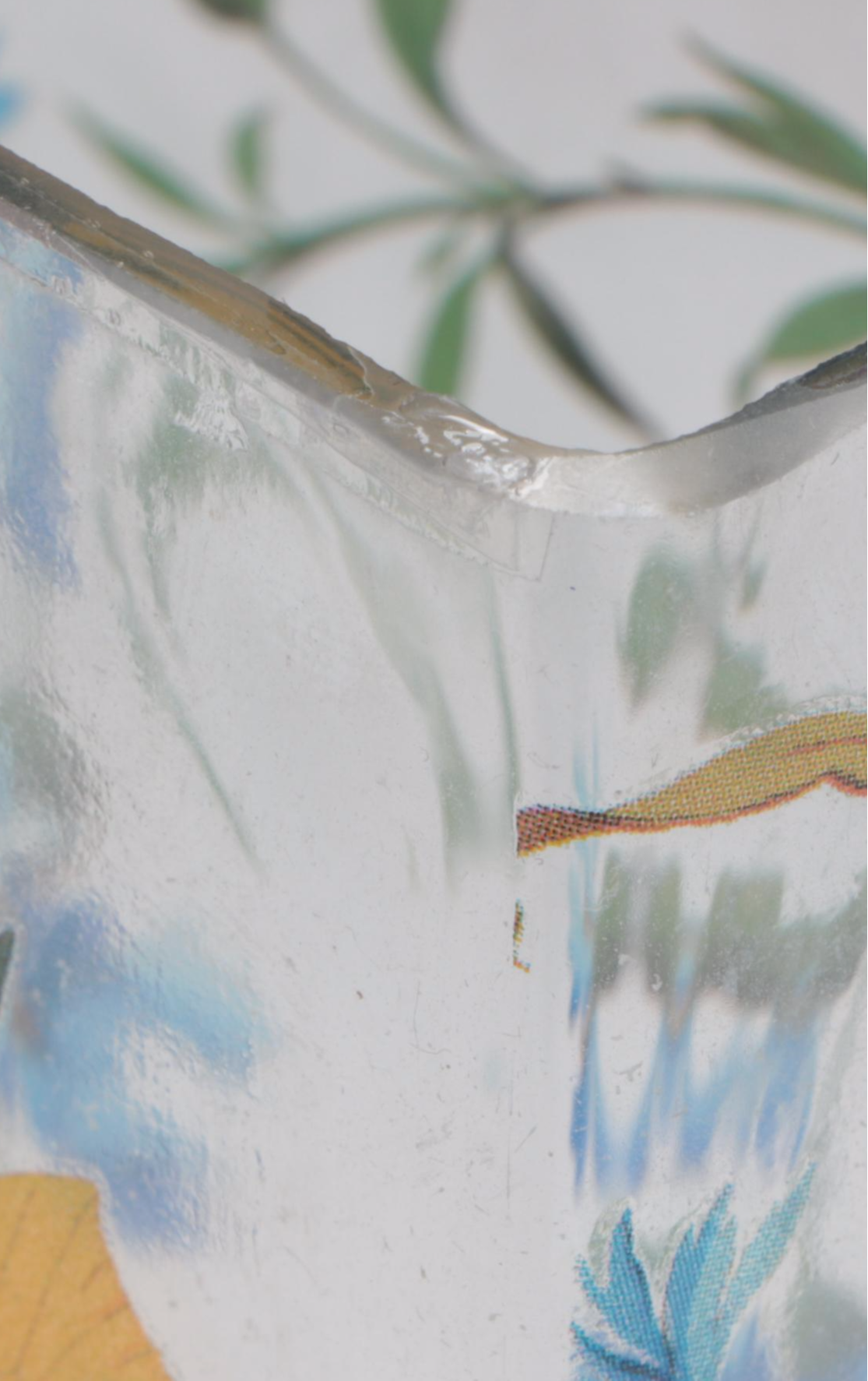 Fringe Studio "Scrapbook Lily" Glass Vase EBTH