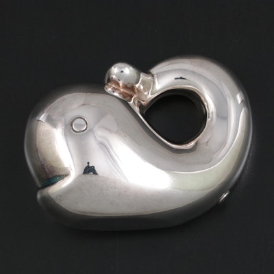 Tiffany & Co. Sterling Silver Whale Rattle