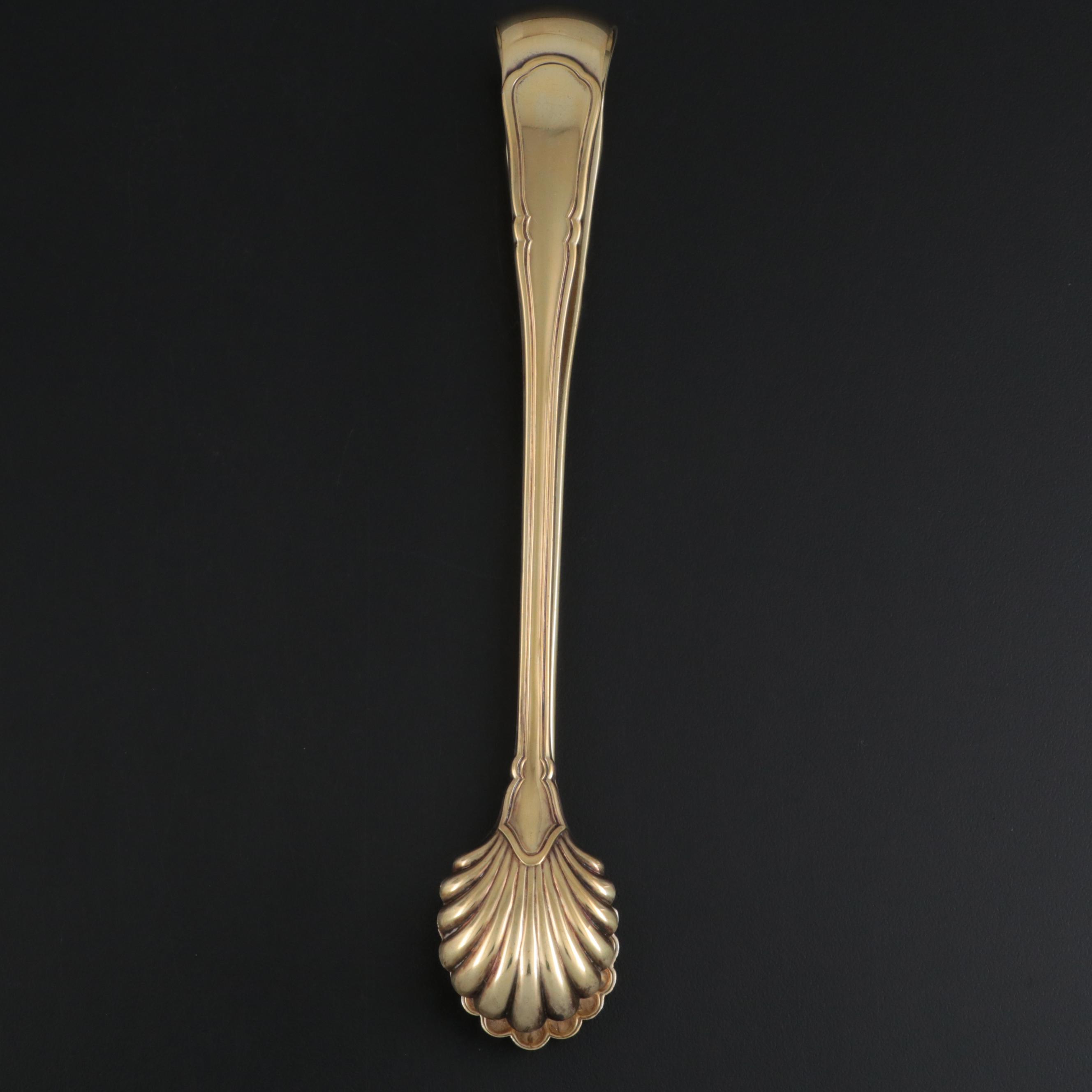 Tiffany & Co. Italian Gilded Sterling Silver Tongs, Mid20th Century EBTH