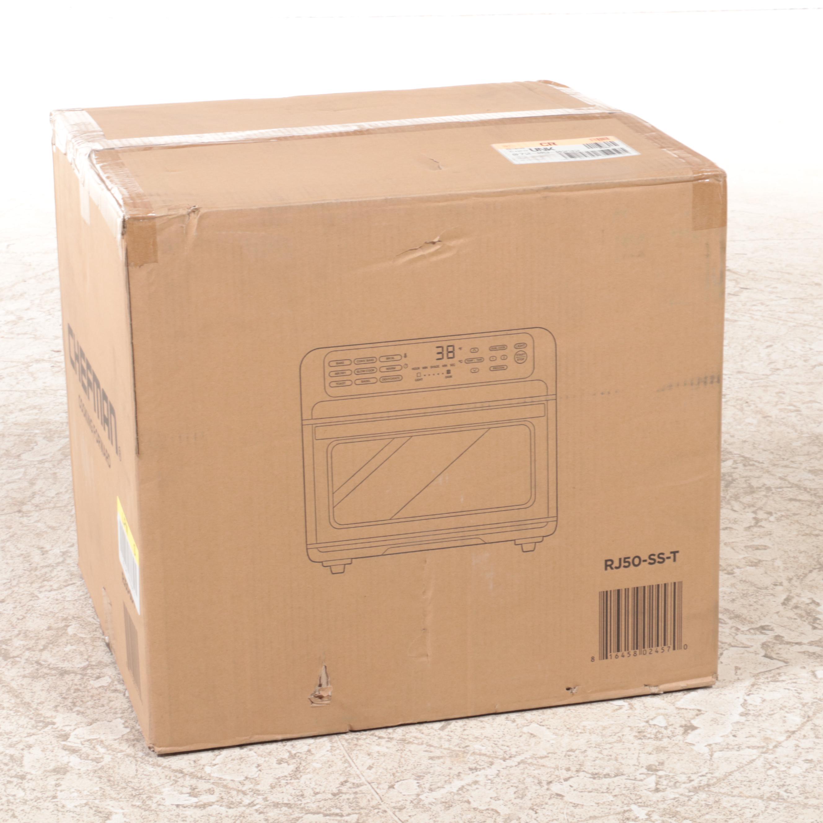 Chefman Stainless Steel ToastAir DualFunction Air Fryer and Toaster