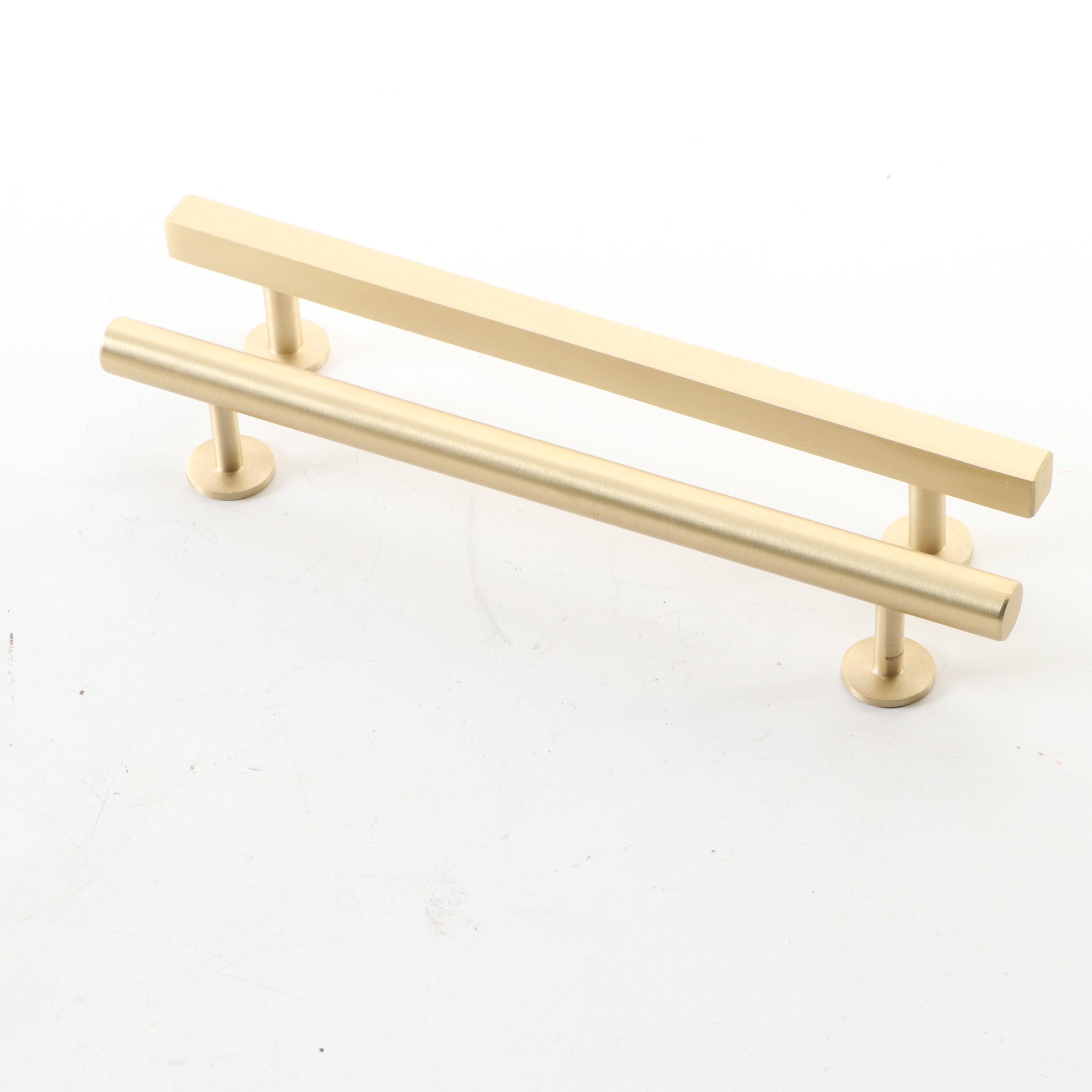 Satin Brass Finish Adjustable Pulls EBTH