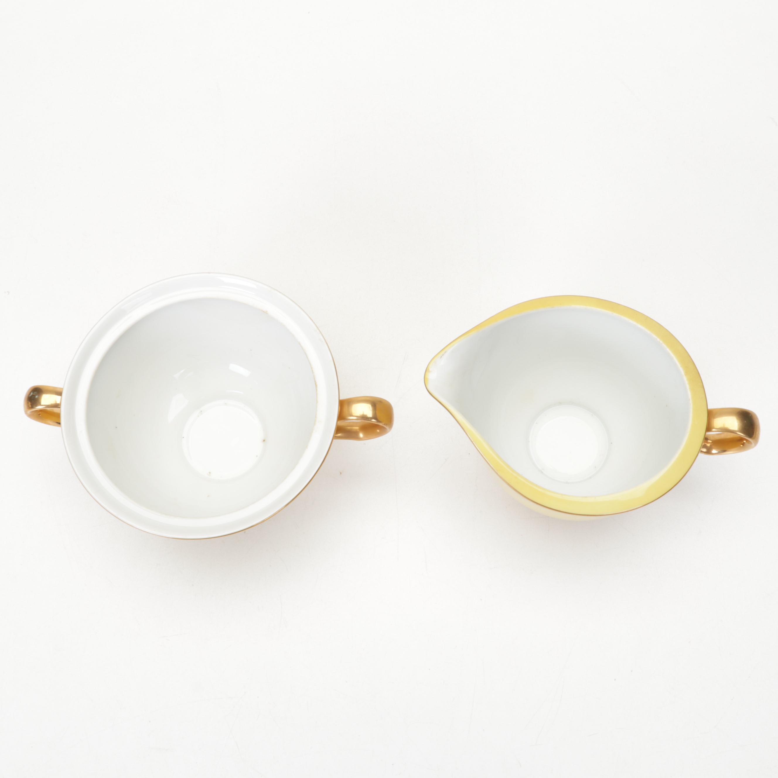 Fine China of Japan "Golden Damask" Dinnerware and Serveware, 1960s