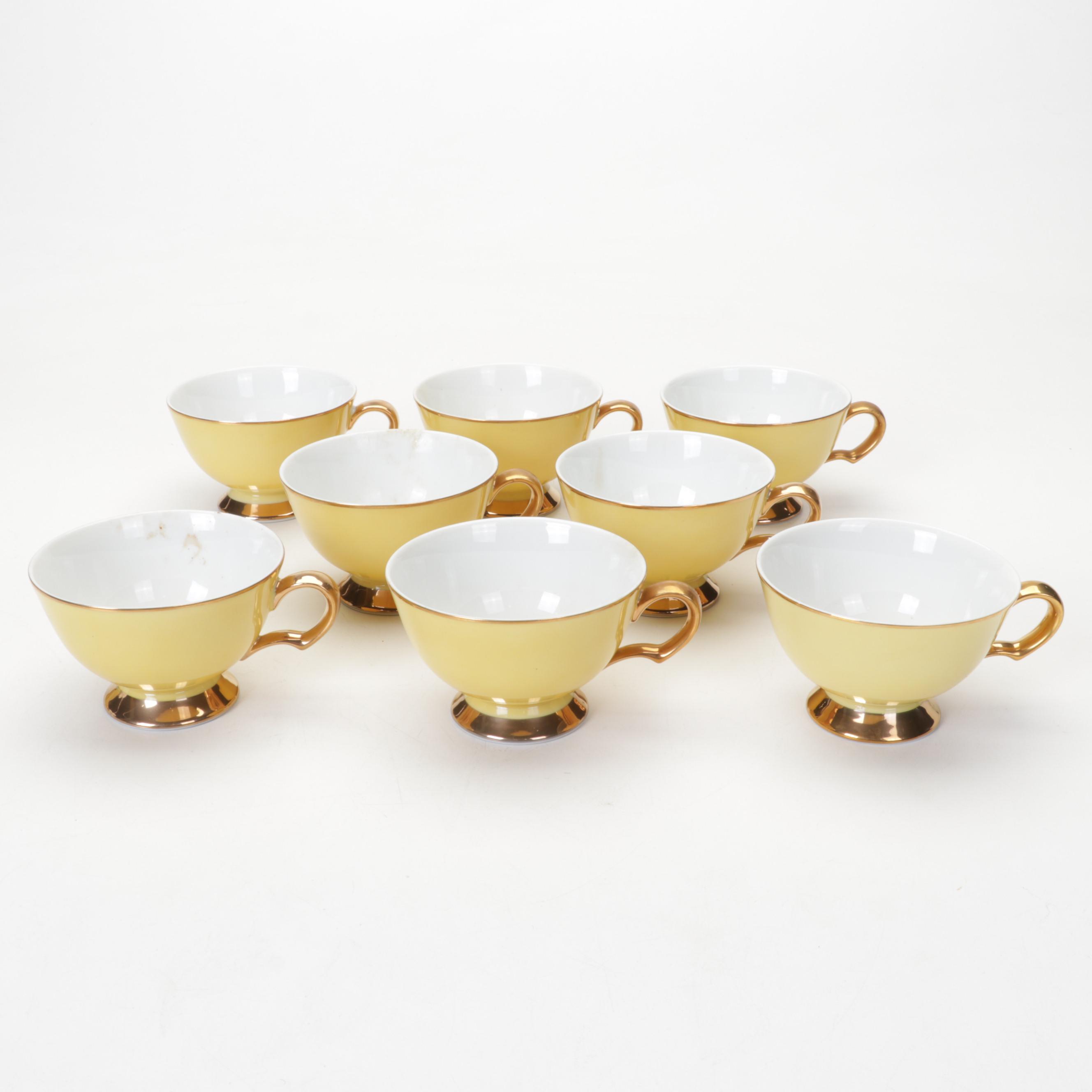 Fine China of Japan "Golden Damask" Dinnerware and Serveware, 1960s
