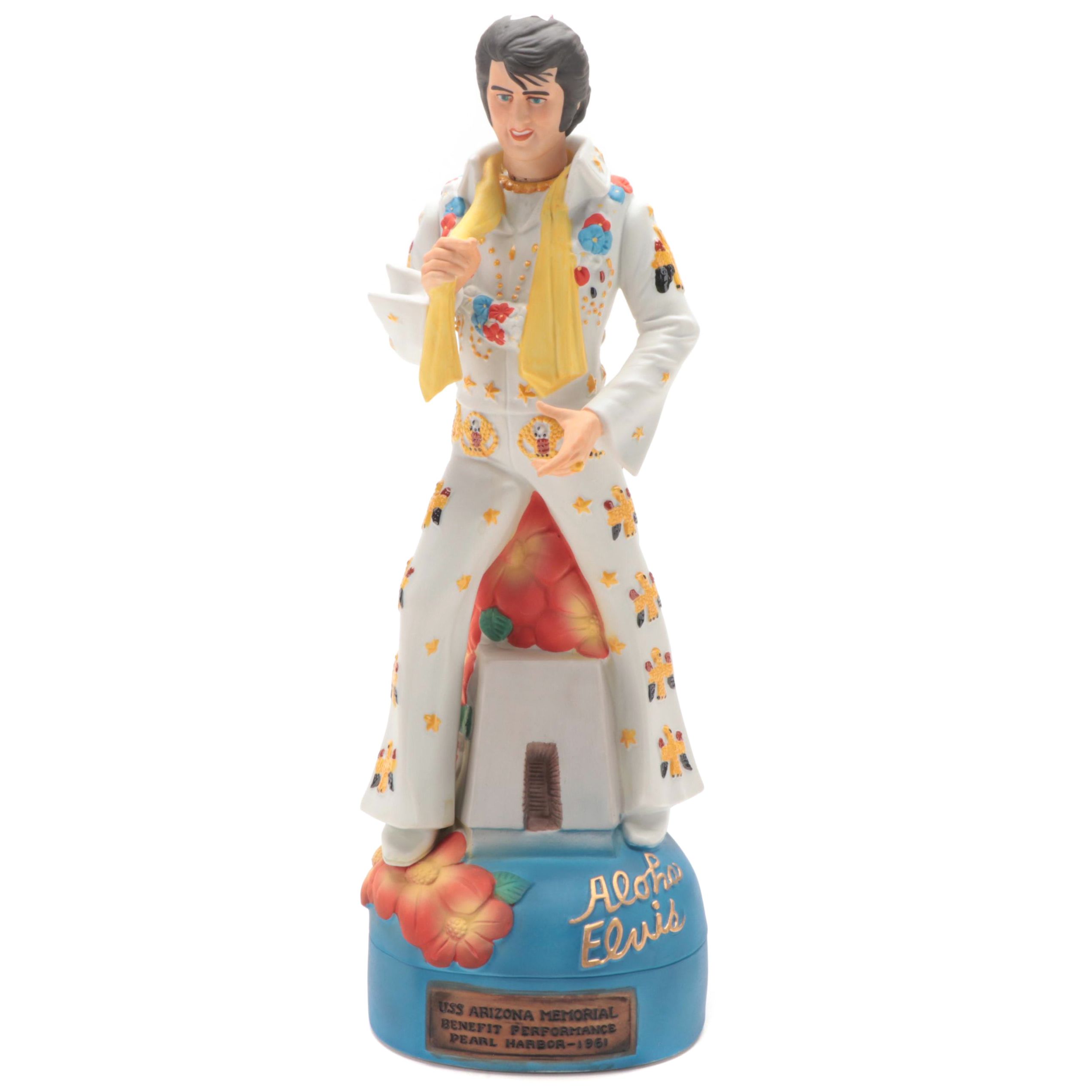 McCormick Distilling "Aloha" Elvis Presley Musical Decanter EBTH