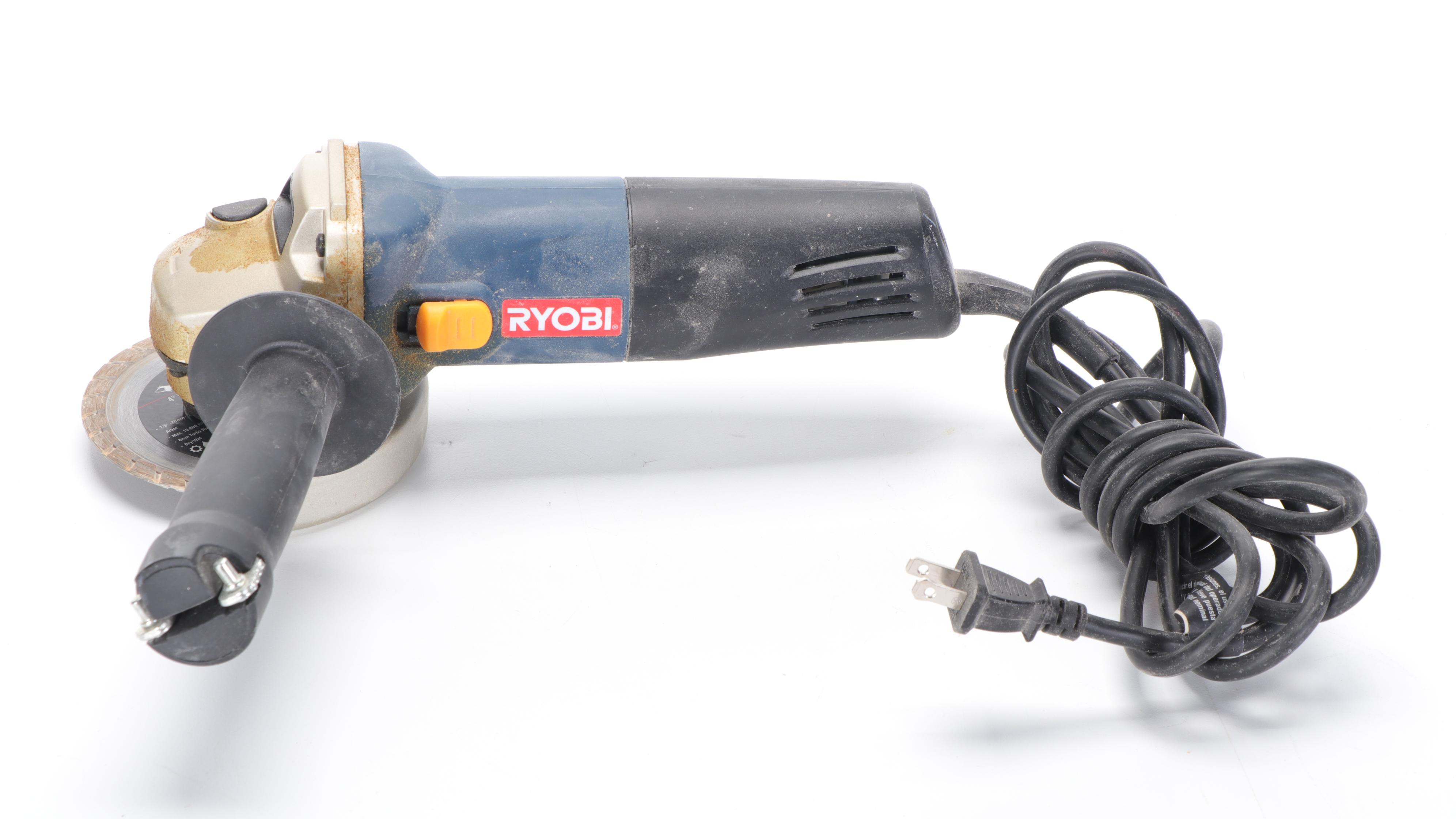 Ryobi Angle Grinder, Black + Decker and Craftsman Powered Sanding Tools