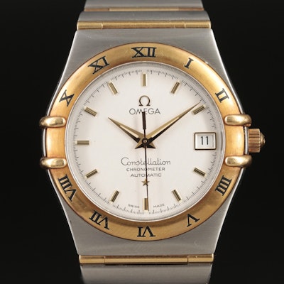 1999 Omega Constellation Automatic with Date Wristwatch