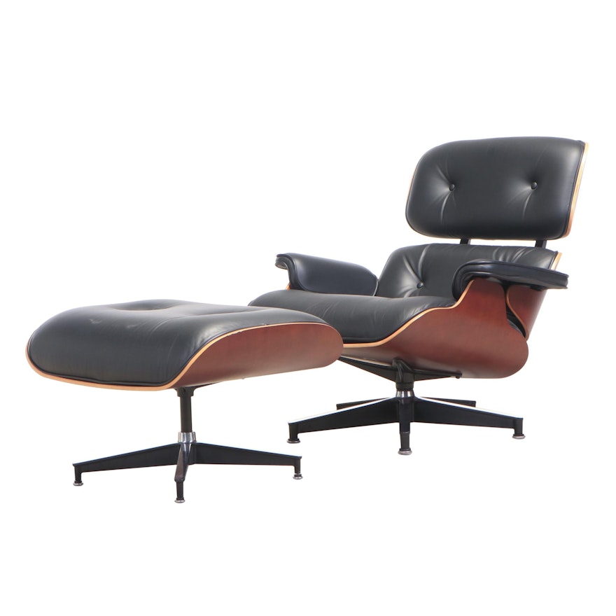 Charles and Ray Eames for Herman Miller Lounge Chair and Ottoman