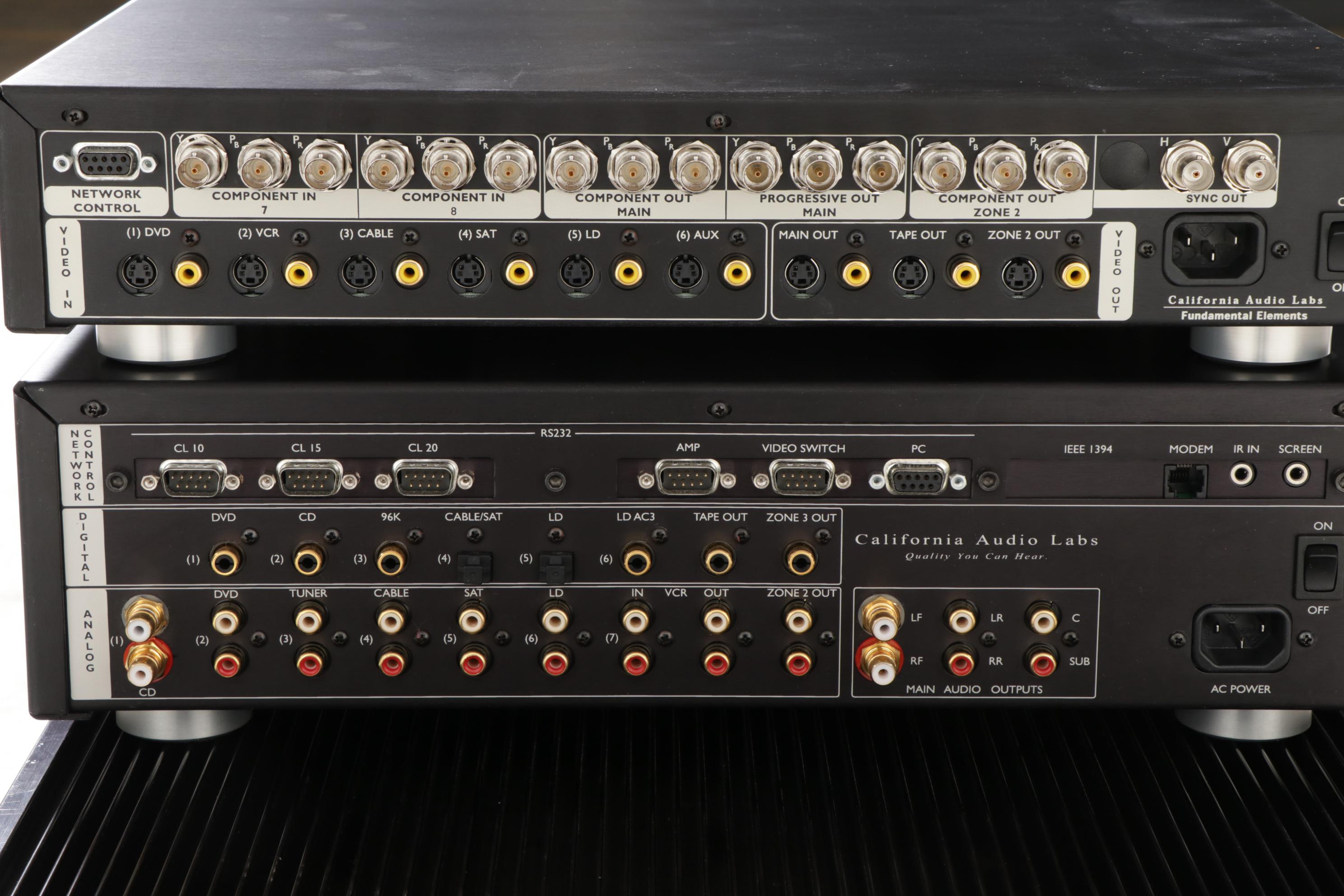 California Audio Labs CL2500 Series Power Amp, Surround Sound & Video