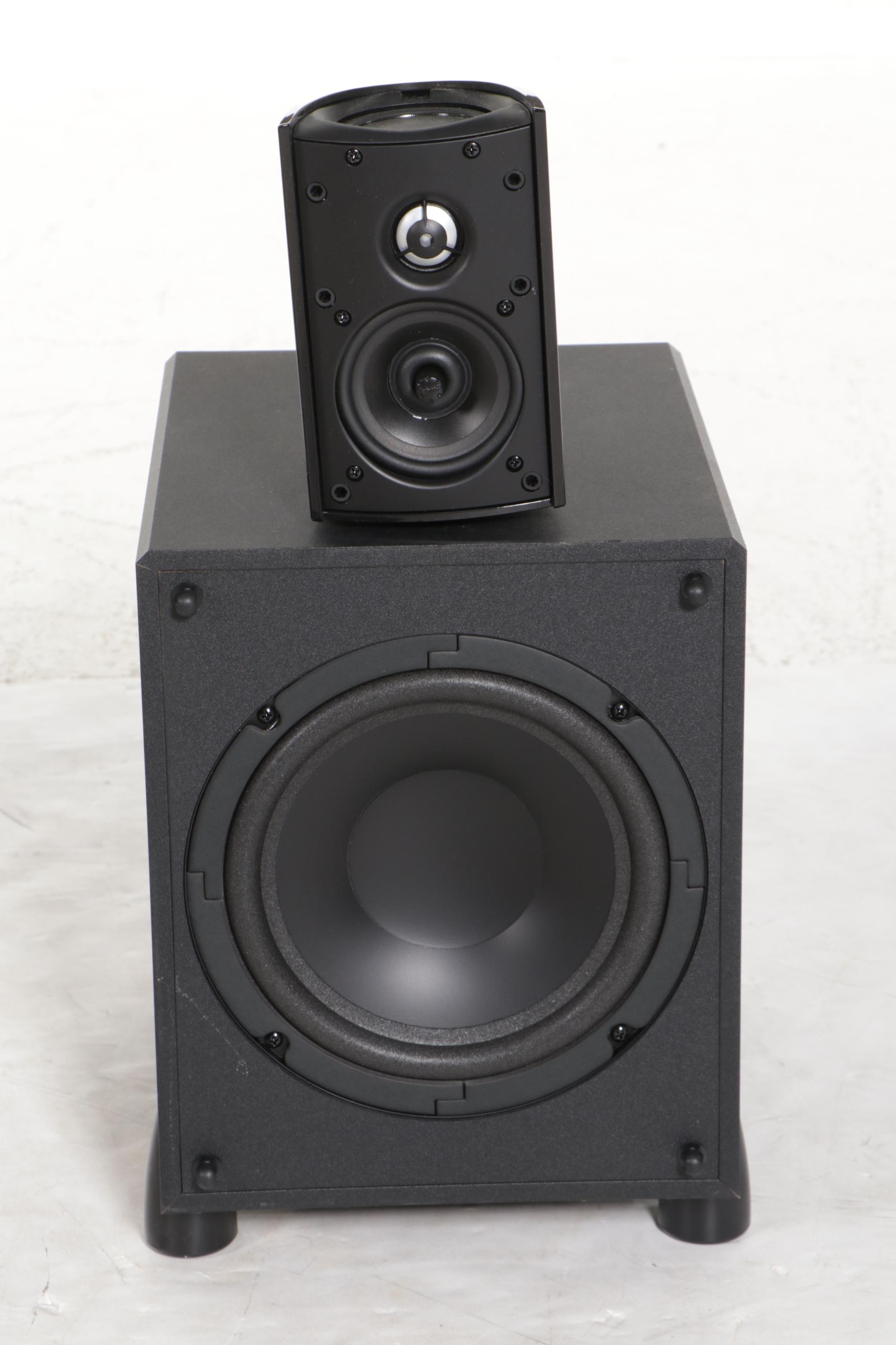 Onkyo Receiver, ProCinema 600 Subwoofer With Home Theater Speaker