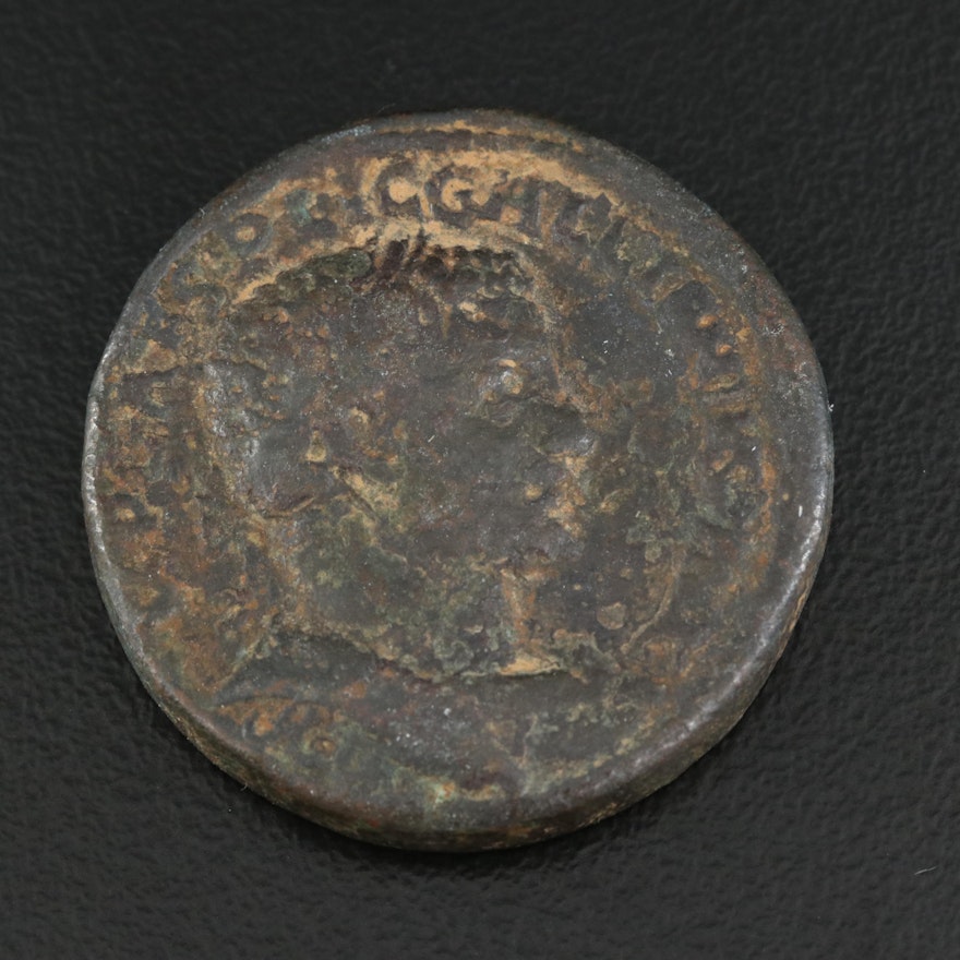 Ancient Syria, Heliopolis AE27 Coin of Gallienus, ca. 253 AD